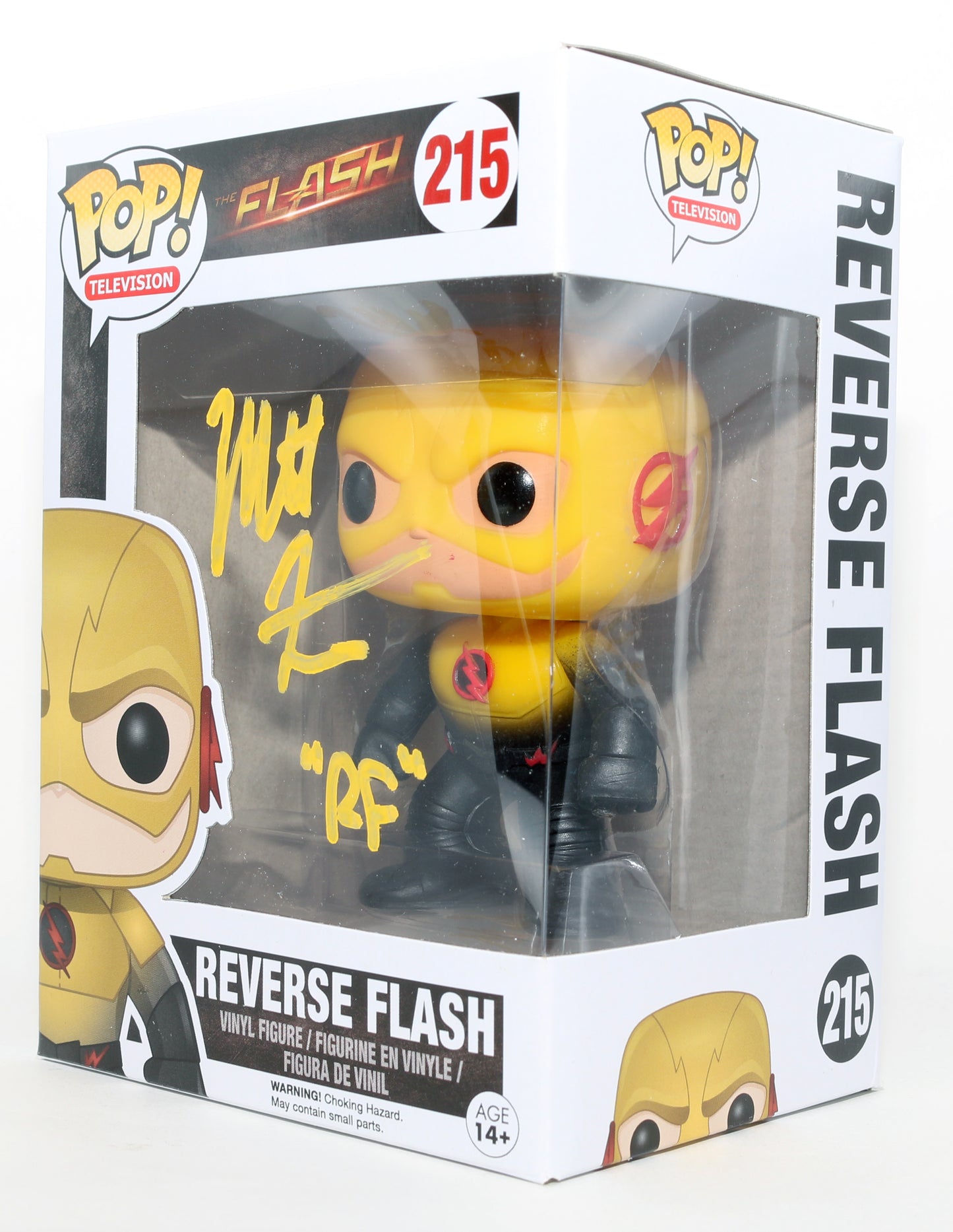 
                  
                    Matt Letscher as Reverse Flash in CW's The Flash Signed Funko POP! #215 with Character Name
                  
                