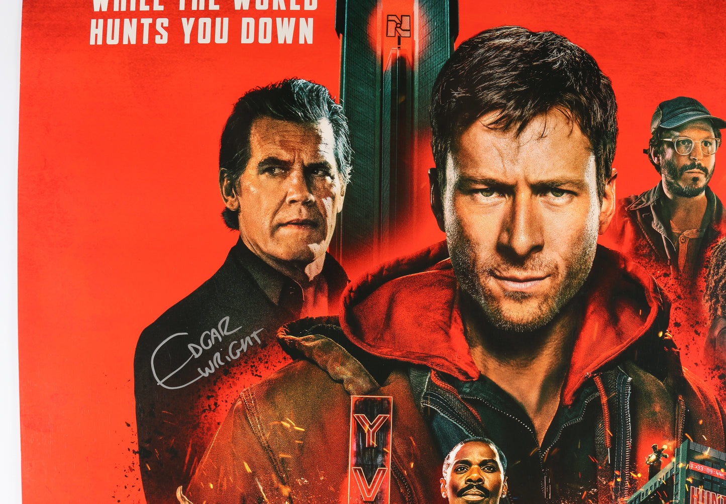 
                  
                    Edgar Wright Director of The Running Man Signed 27x40 Poster
                  
                