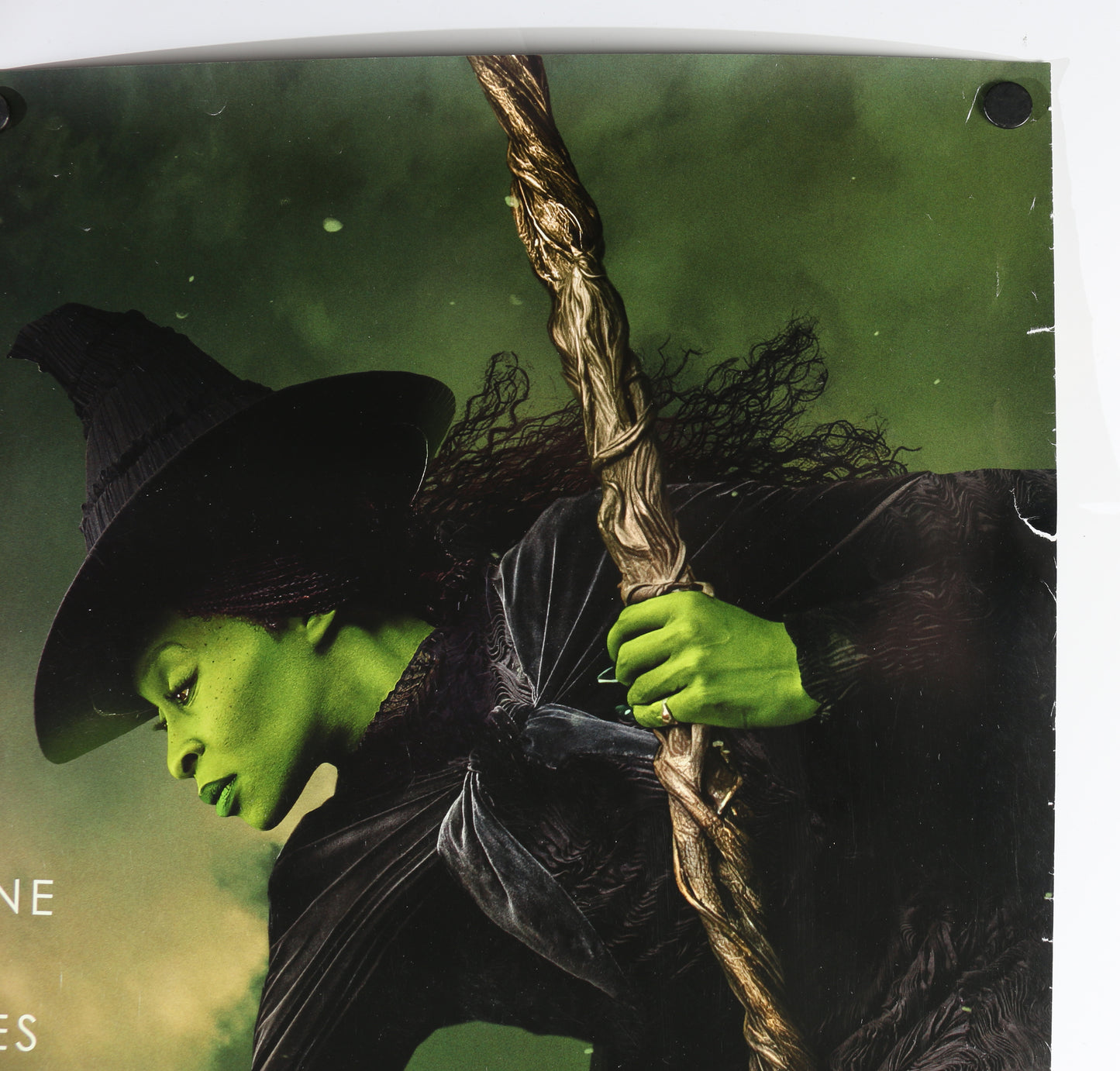 
                  
                    Wicked 27x40 Poster Cast Signed by Ariana Grande, Cynthia Erivo, Jeff Goldblum, Jonathan Bailey & Director: Jon M. Chu
                  
                