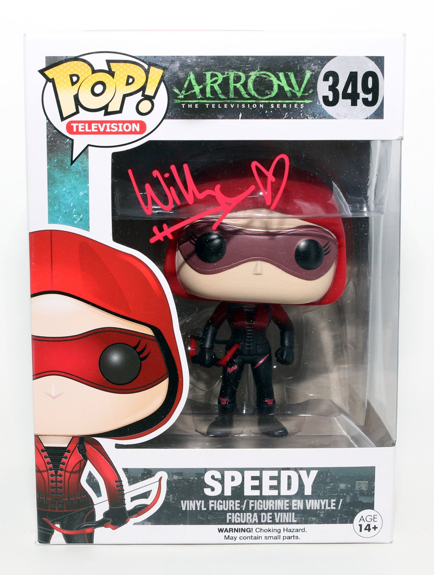 
                  
                    Willa Holland as Speedy in Arrowverse Signed Funko POP! #349
                  
                