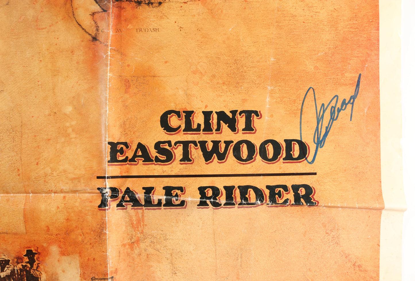 
                  
                    Clint Eastwood as The Preacher in Pale Rider (SWAU) Signed 27x41 Poster
                  
                