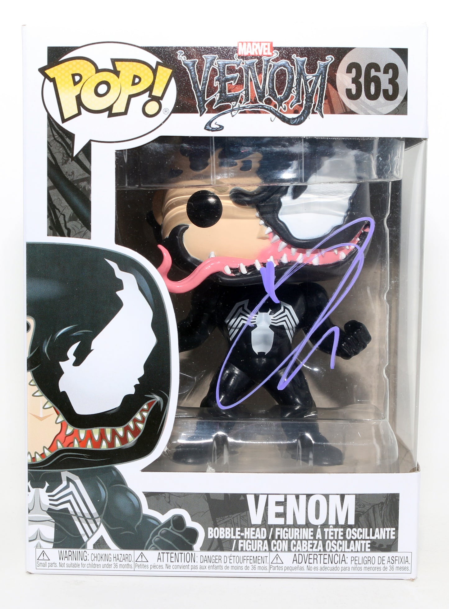 
                  
                    Tom Hardy as Venom in Venom Signed Funko POP! #363
                  
                