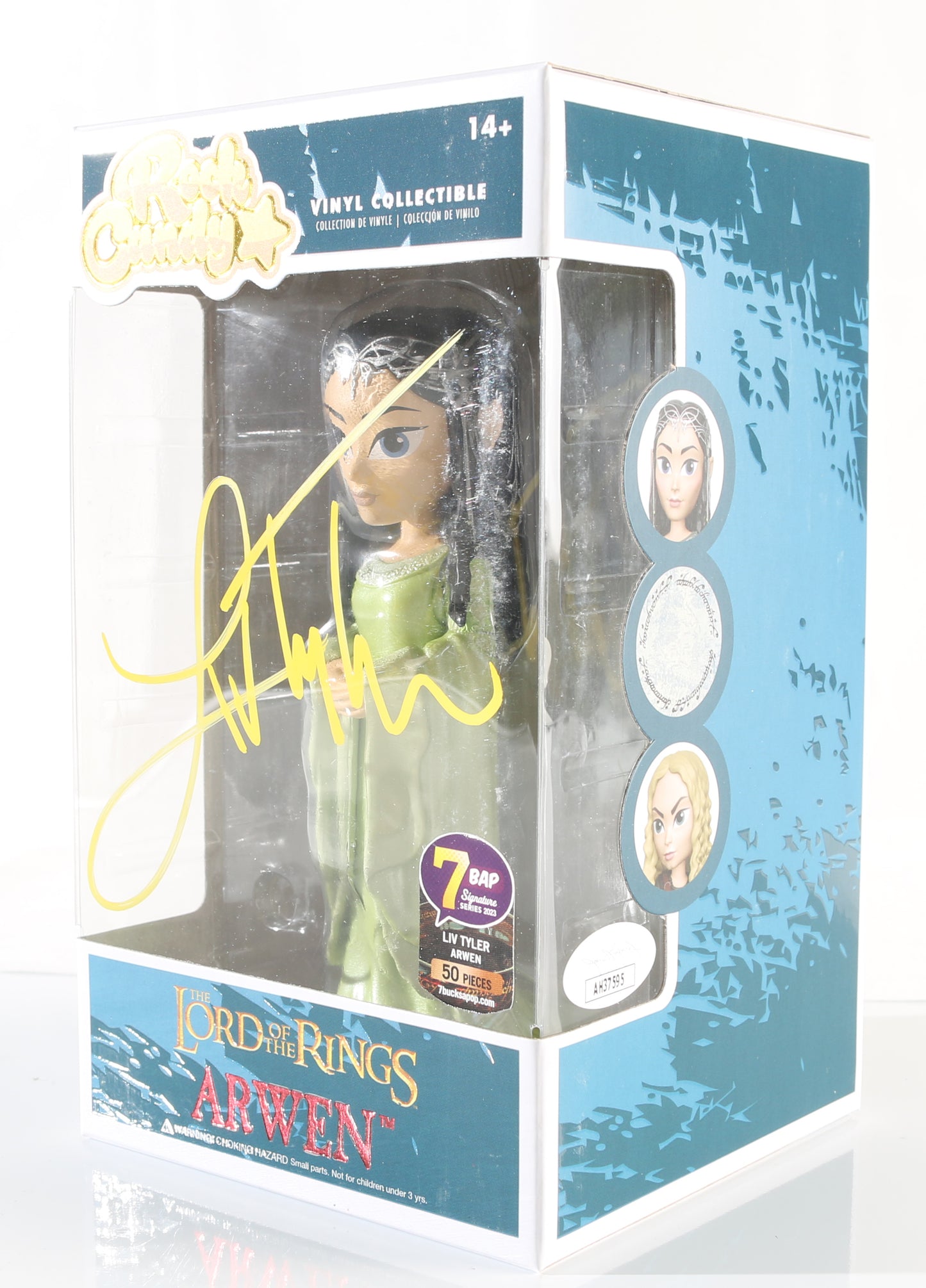 
                  
                    Liv Tyler as Arwen in The Lord of the Rings: The Return of the King (JSA) Signed Rock Candy Vinyl Collectible
                  
                