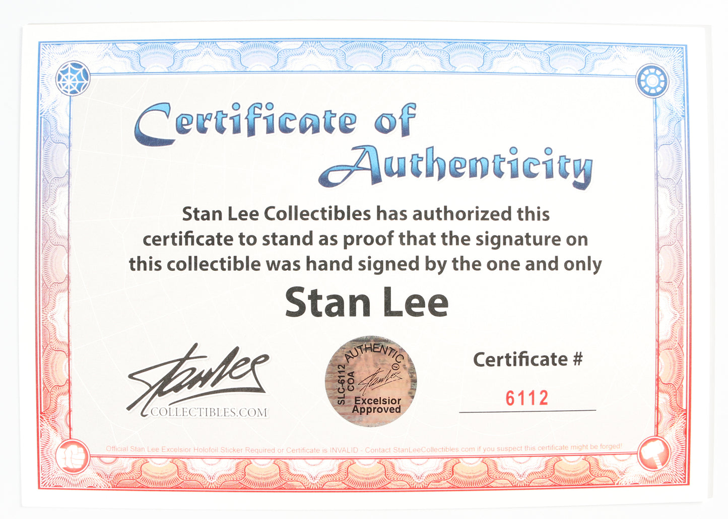
                  
                    Stan Lee creator of The Amazing Spider-Man Signed 13x19 Humberto Ramos Art Print
                  
                