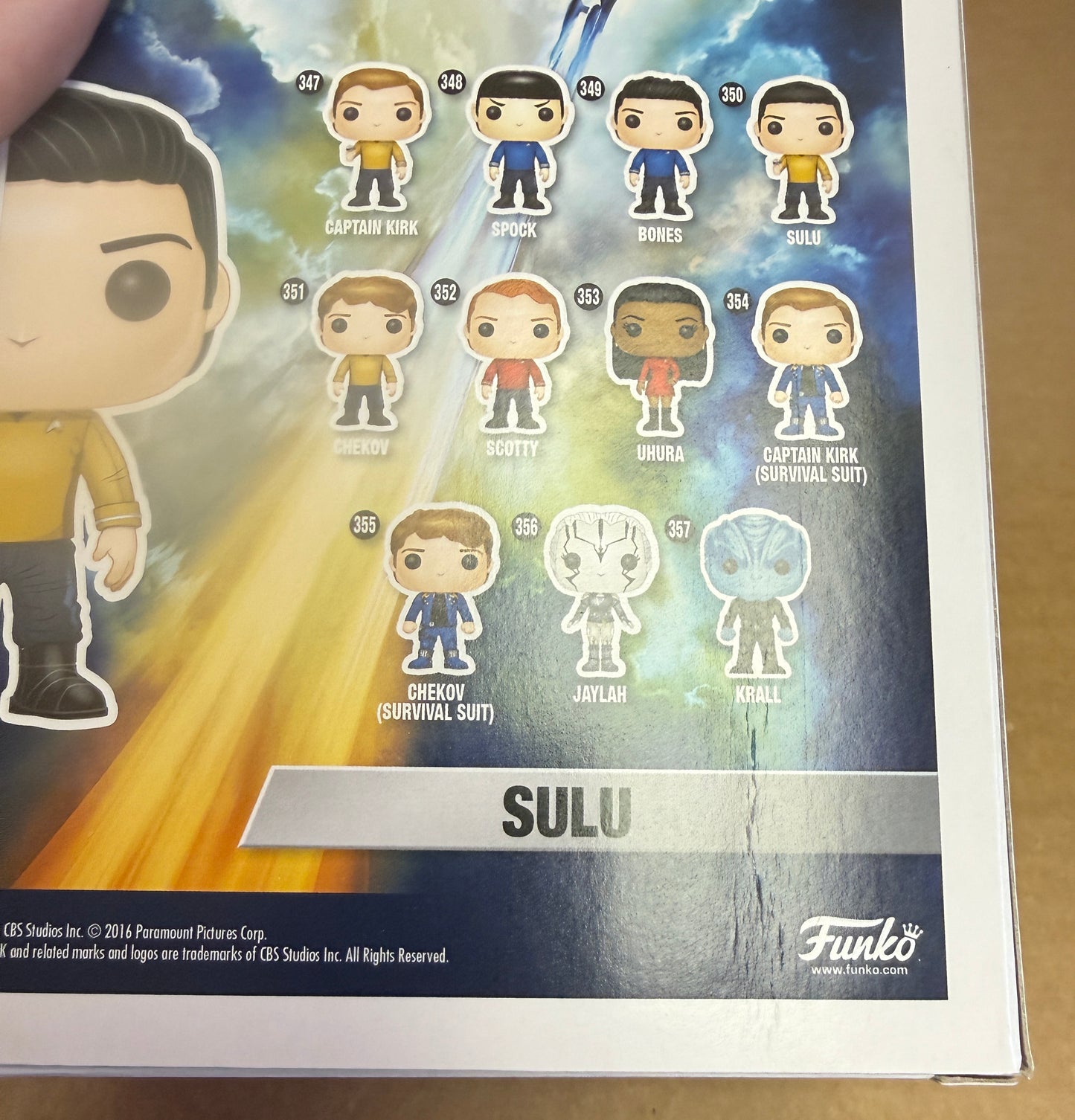 
                  
                    George Takei as Sulu in Star Trek Beyond (JSA) Signed Funko POP! #350 with Character Name
                  
                