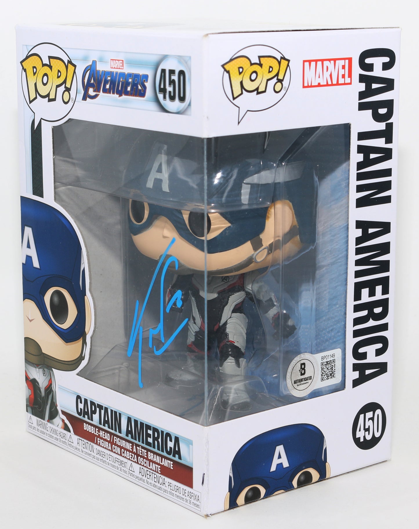 
                  
                    Kevin Feige President of Marvel Studios & Producer of Avengers: Endgame (Beckett) Signed Funko POP! #450
                  
                