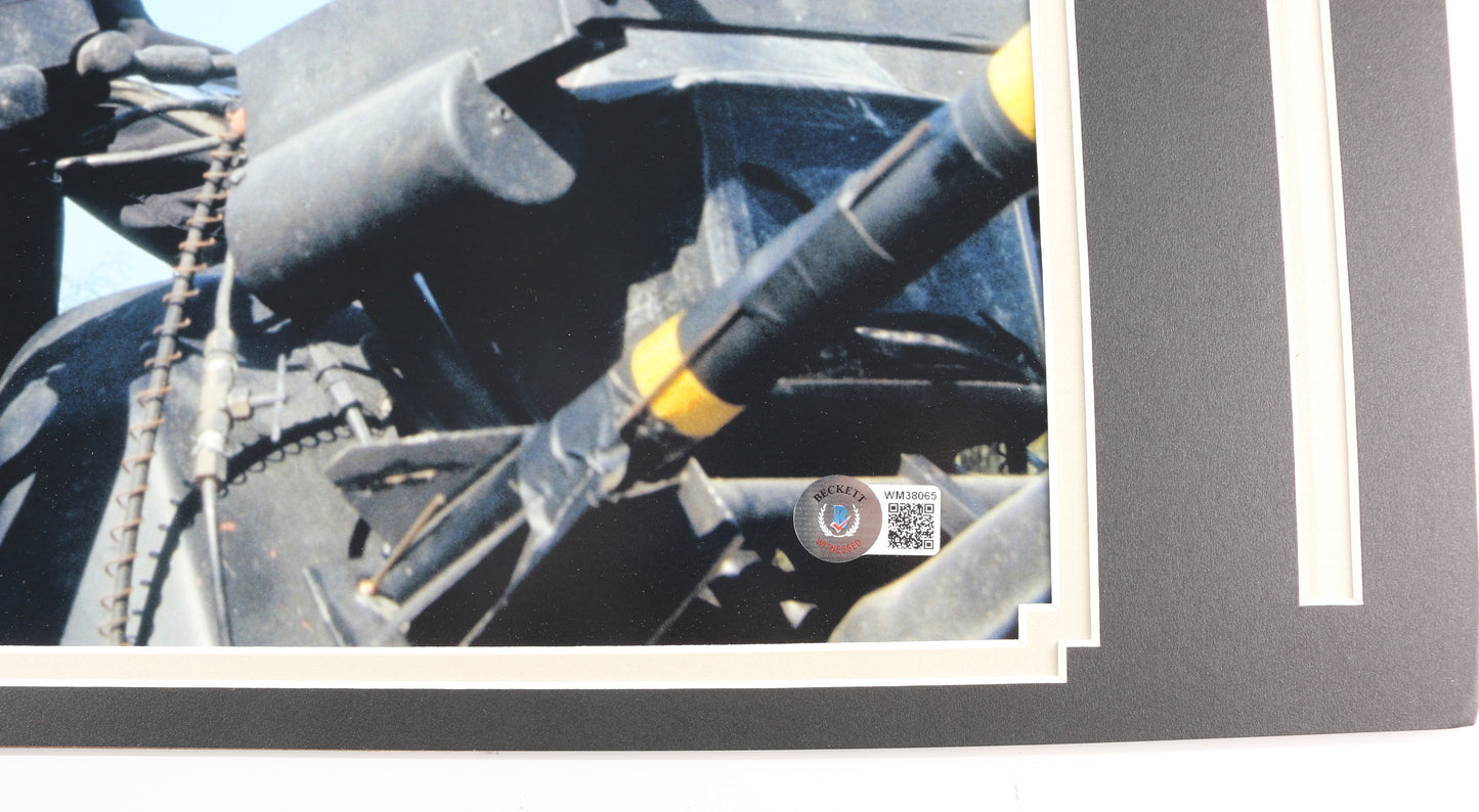 
                  
                    Chuck Norris as Major Scott McCoy in The Delta Force (Beckett Witnessed) Matted Signed 11x14 Photo
                  
                