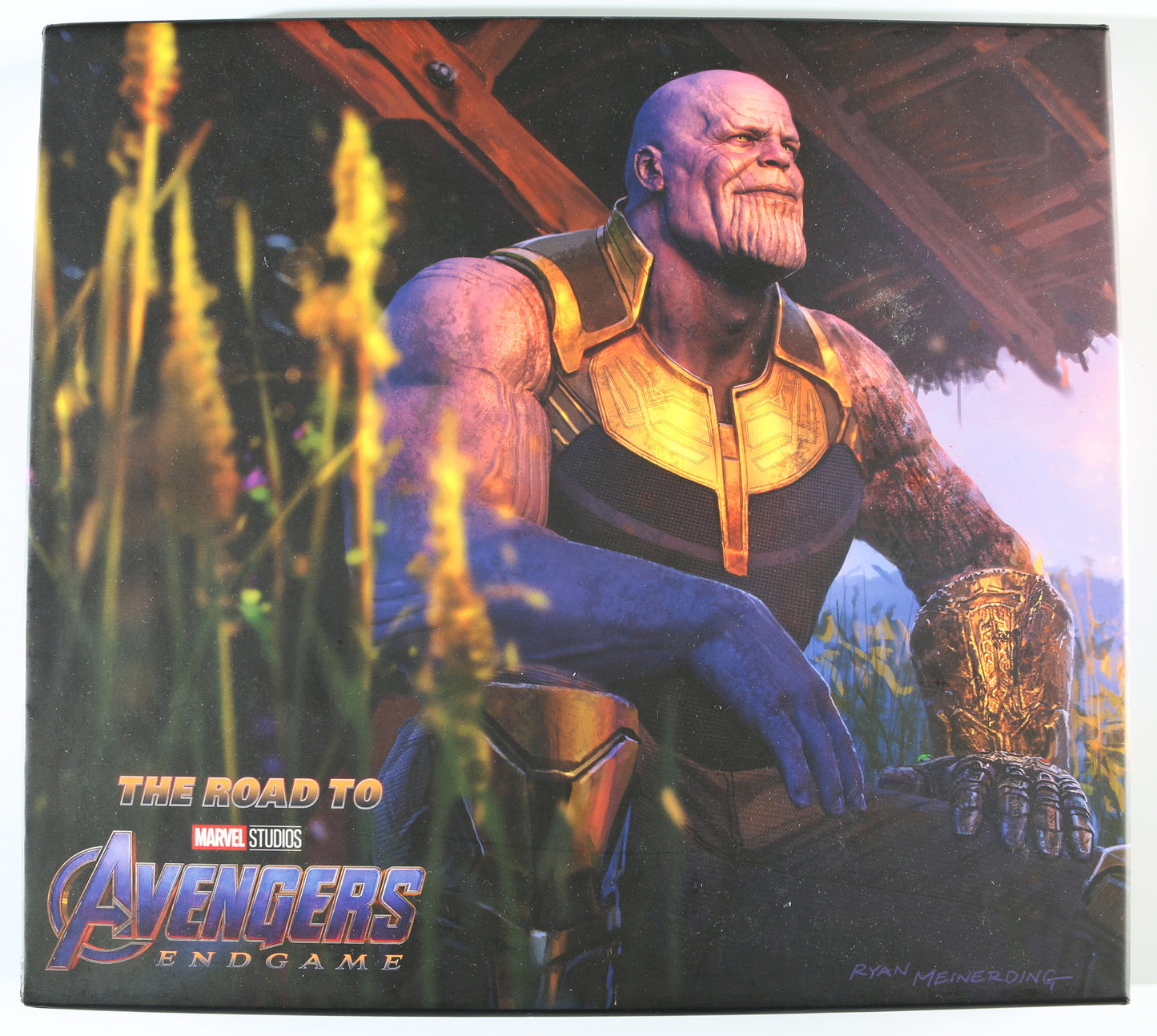 
                  
                    Avengers Endgame Hardcover Book Signed by MCU Behind the Scenes Artists: Ryan Meinerding, Andy Park, Rodney Fuentebella, Jackson Sze, Charlie Wen, Phil Saunders, Anthony Francisco, Wesley Burt, Ian Joyner, John Staub, & Melissa Encinas with Art Sketches
                  
                