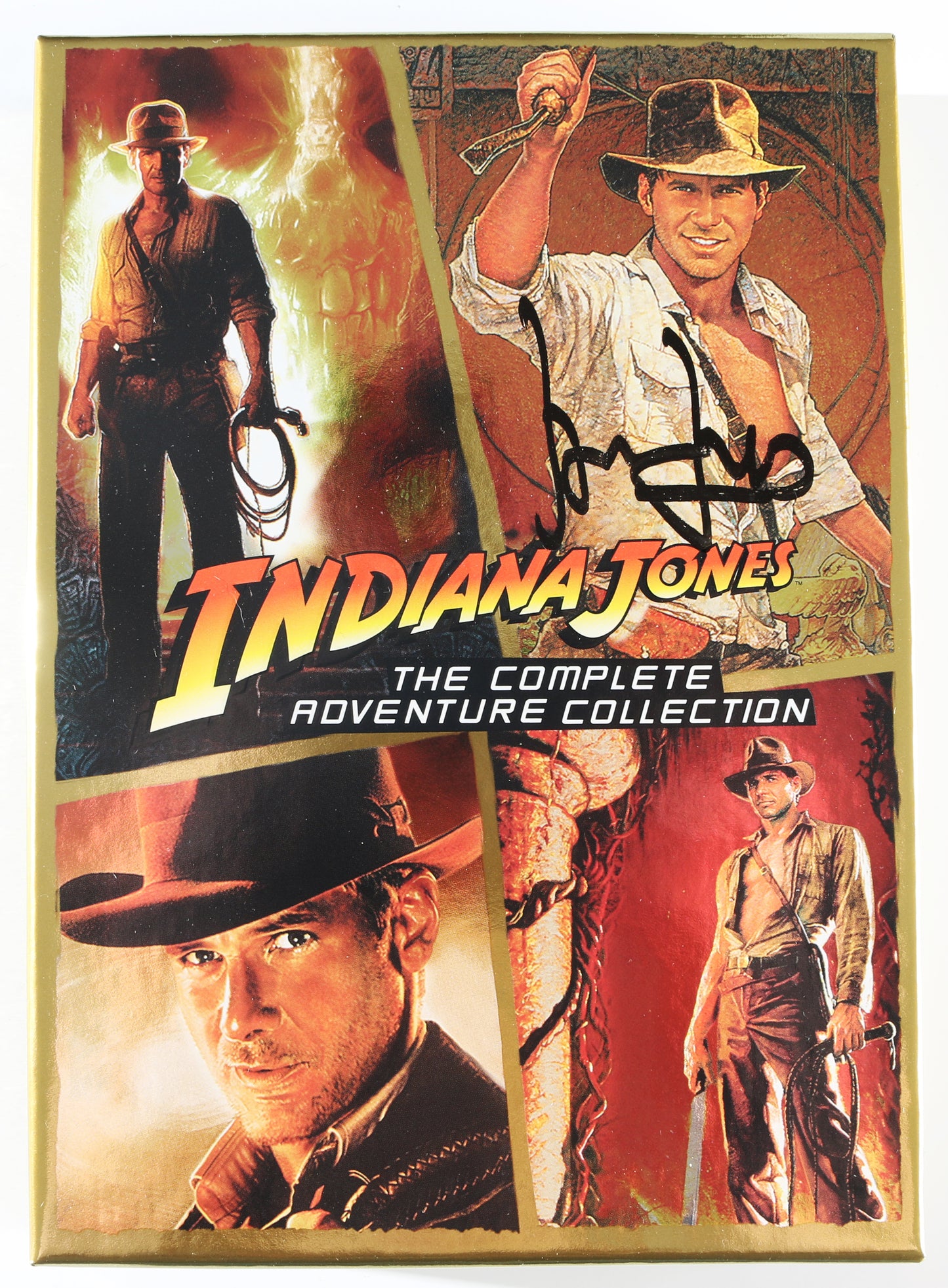 
                  
                    Harrison Ford as Indiana Jones in Indiana Jones Signed DVD Set Box
                  
                