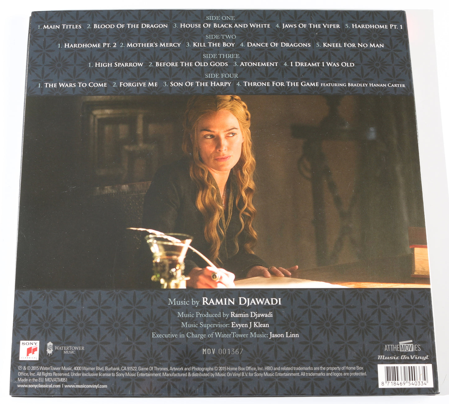 
                  
                    Game of Thrones 12" Vinyl Record Soundtrack Cast Signed by Lena Headey, Natalie Dormer, Nikolaj Coster-Waldau, & Jonathan Pryce
                  
                