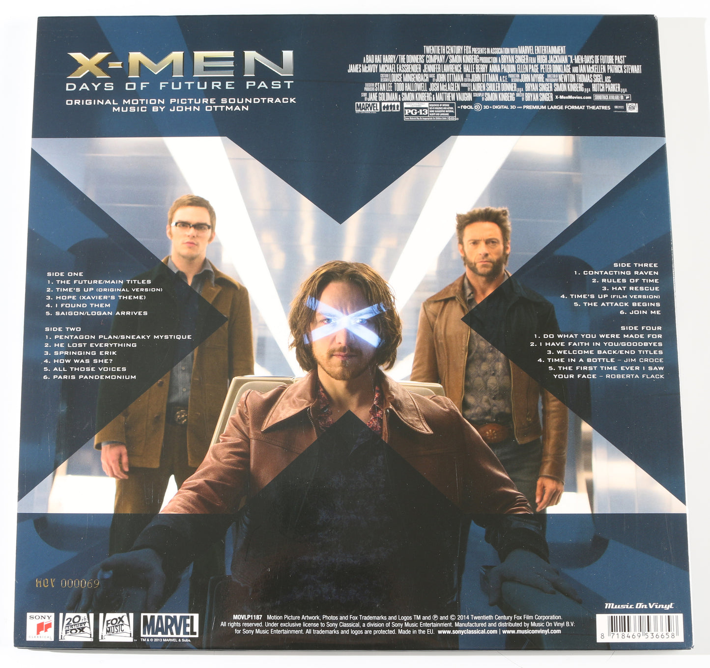 
                  
                    X-Men: Days of Future Past 12" Vinyl Record Soundtrack Cast Signed by Hugh Jackman, Elliot Page, Evan Jonigkeit, & Comics Creator: Chris Claremont
                  
                