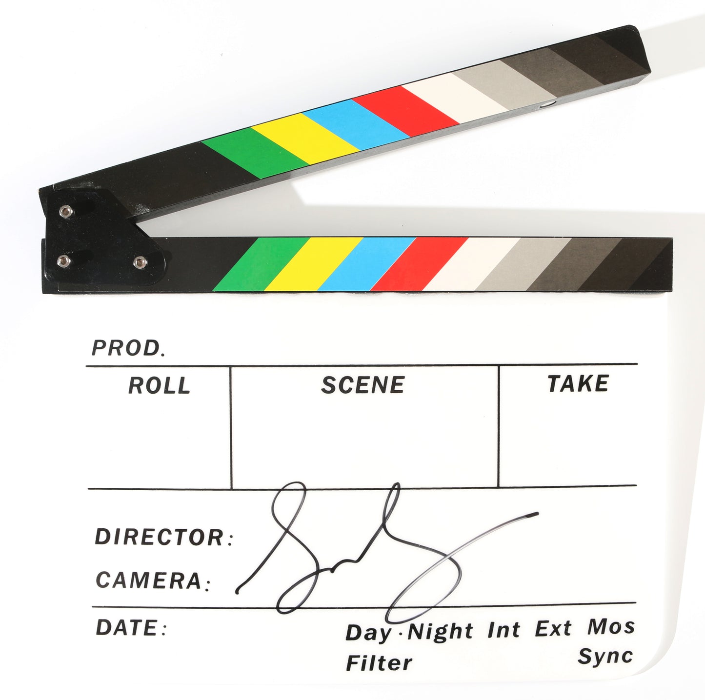 
                  
                    Greta Gerwig Director of Barbie, Lady Bird, & Narnia: The Magician's Nephew Signed Prop Replica Clapperboard
                  
                