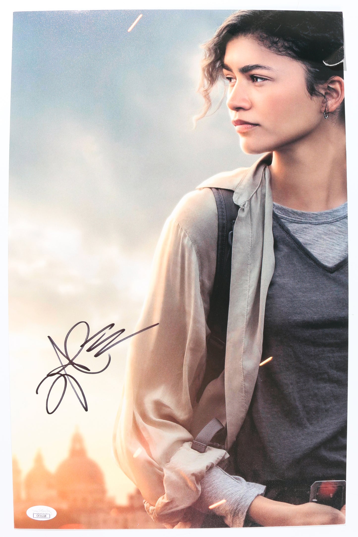 
                  
                    Zendaya as Michelle "MJ" Jones in Spider-Man: Far From Home Signed 11x17 Photo
                  
                