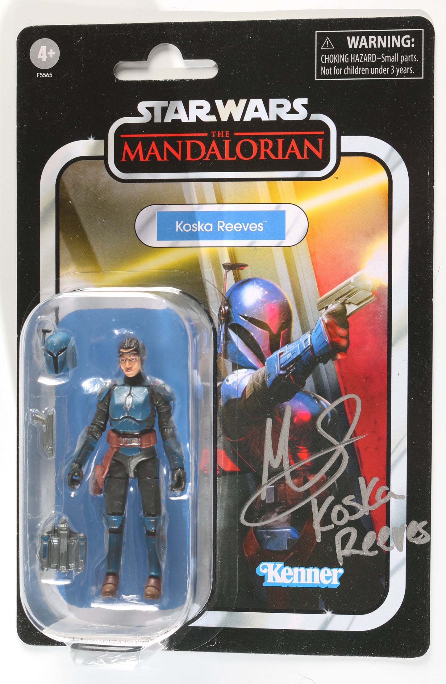 
                  
                    Mercedes Varnado as Koska Reeves in Star Wars: The Mandalorian (SWAU) Signed Kenner Hasbro Action Figure with Character Name
                  
                