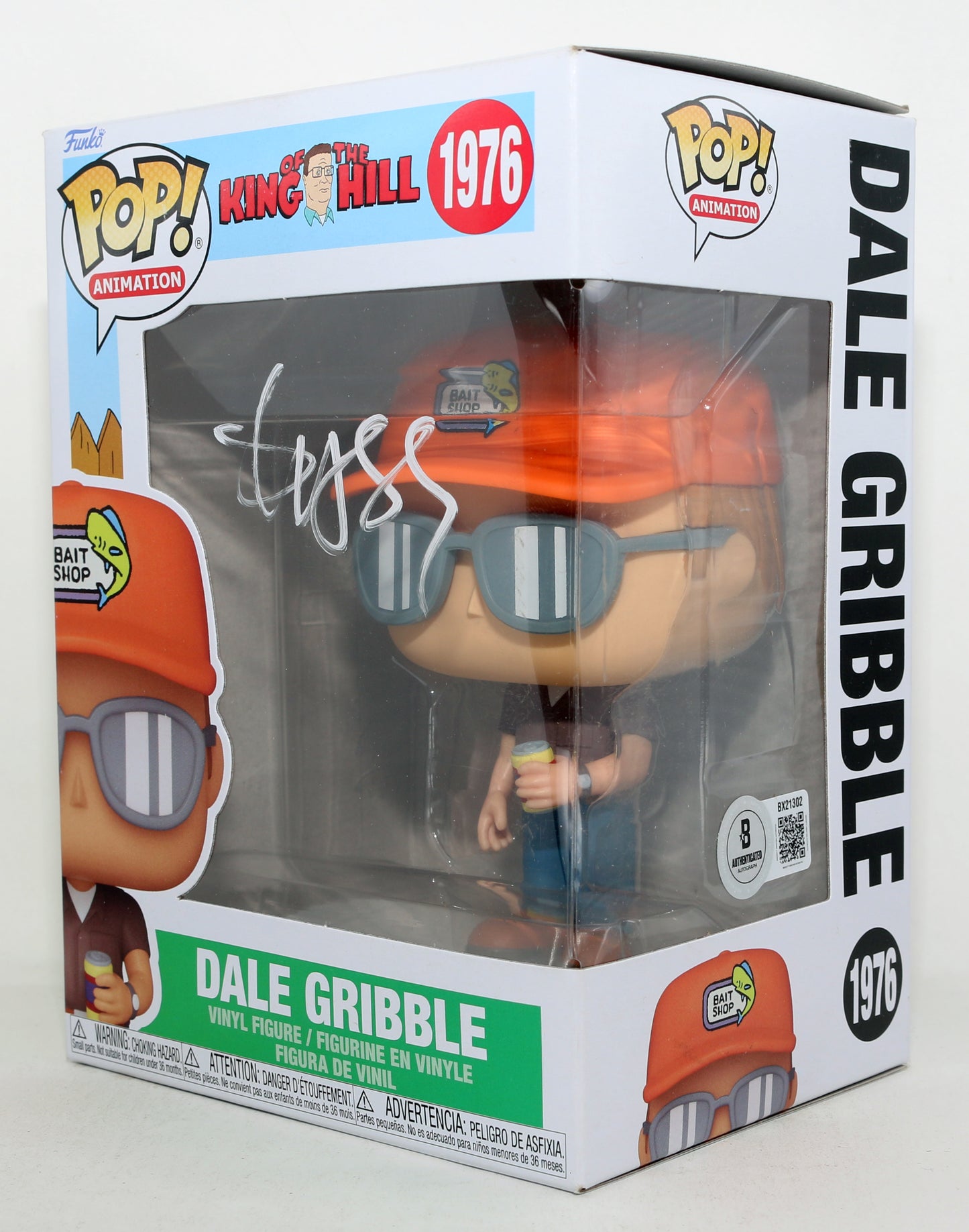 
                  
                    Toby Huss as Dale Gribble in King of the Hill (Beckett) Signed Funko POP! #1976
                  
                