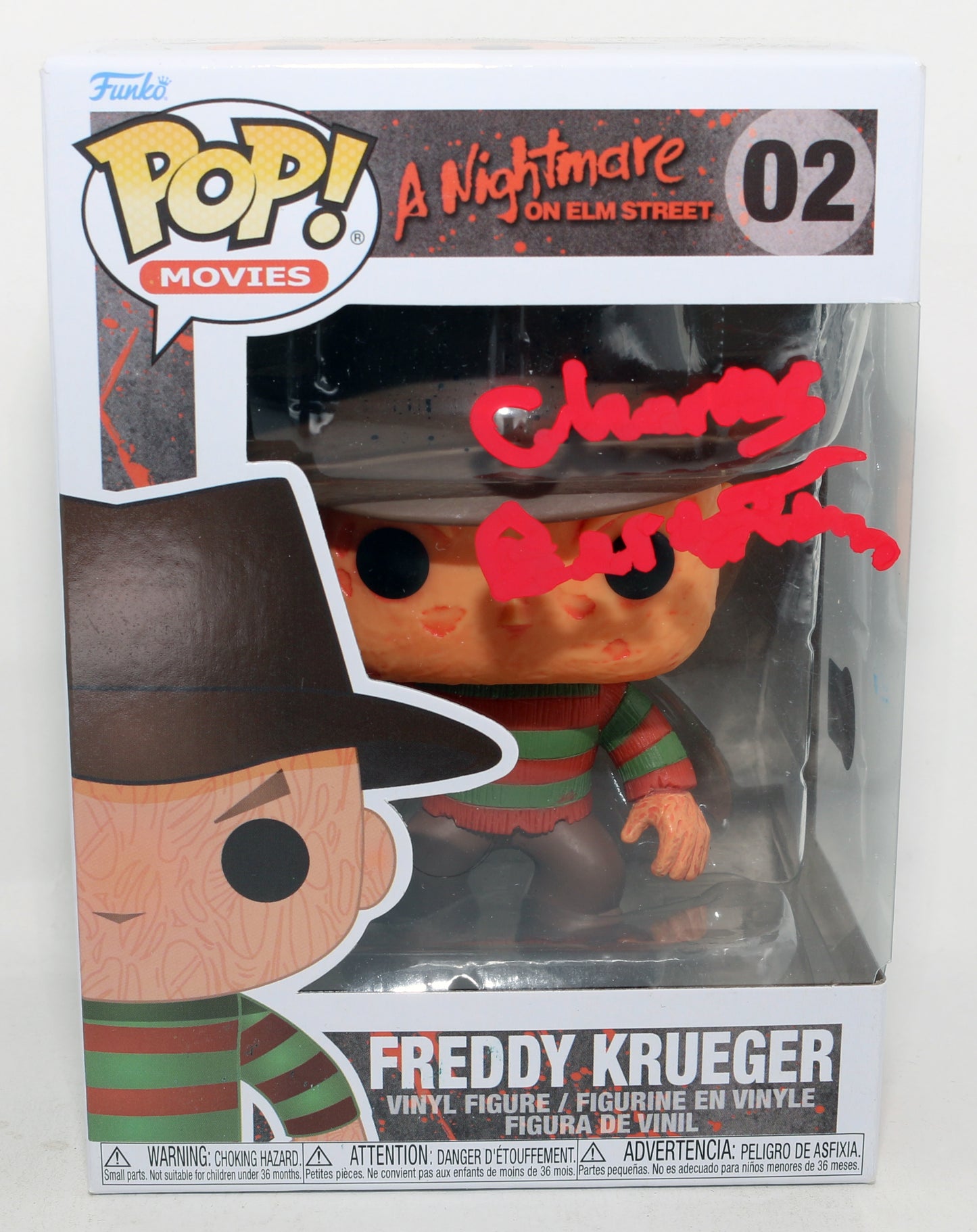 
                  
                    Charles Bernstein Composer of A Nightmare on Elm Street (Beckett) Signed Funko POP! #02
                  
                