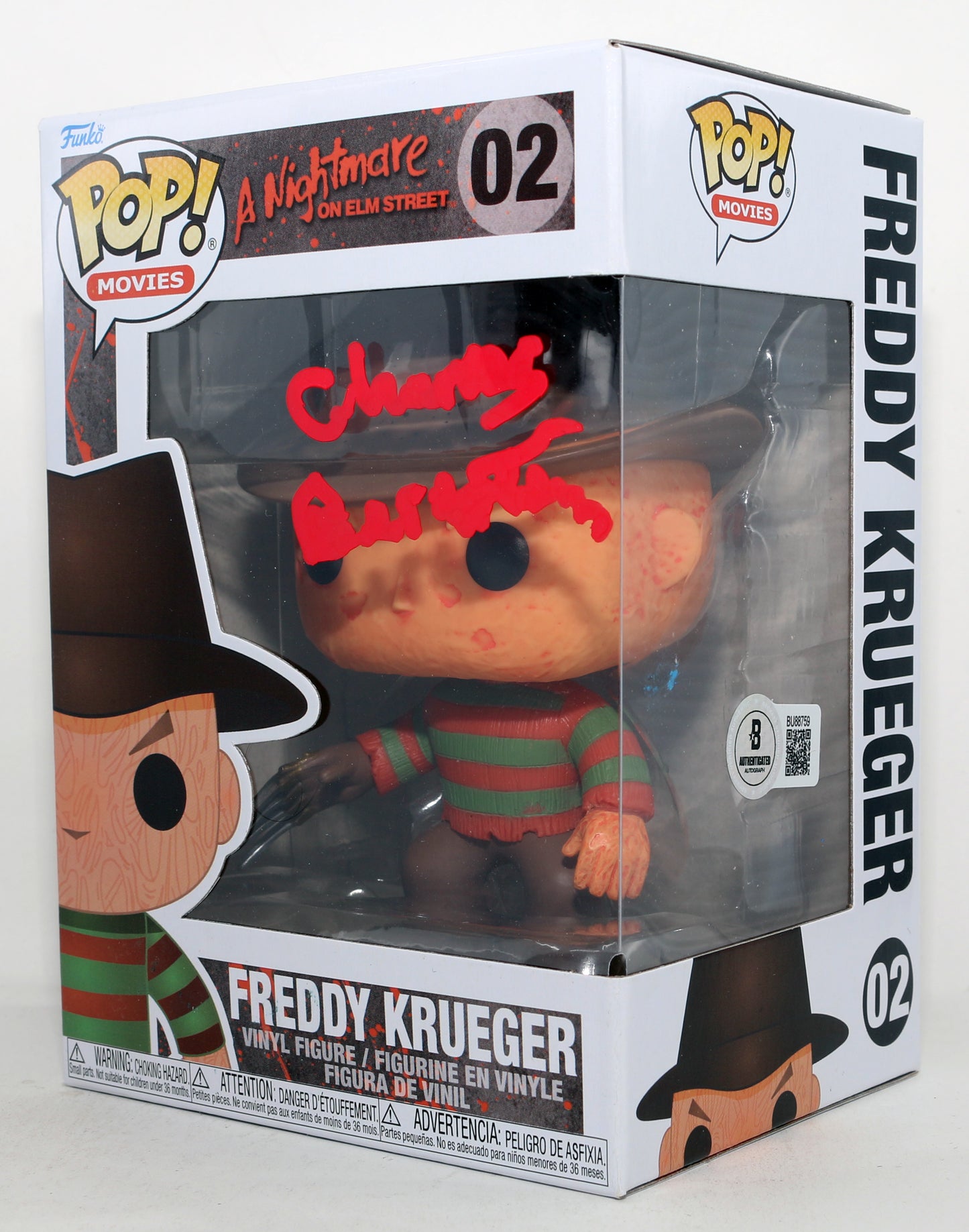 
                  
                    Charles Bernstein Composer of A Nightmare on Elm Street (Beckett) Signed Funko POP! #02
                  
                