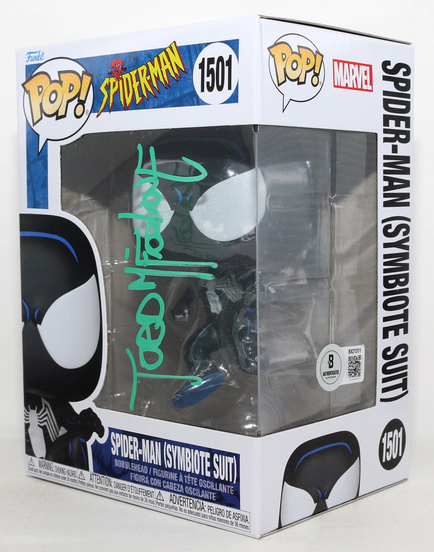 
                  
                    Todd McFarlane Creator of Venom (Beckett) Signed Funko POP! #1501
                  
                
