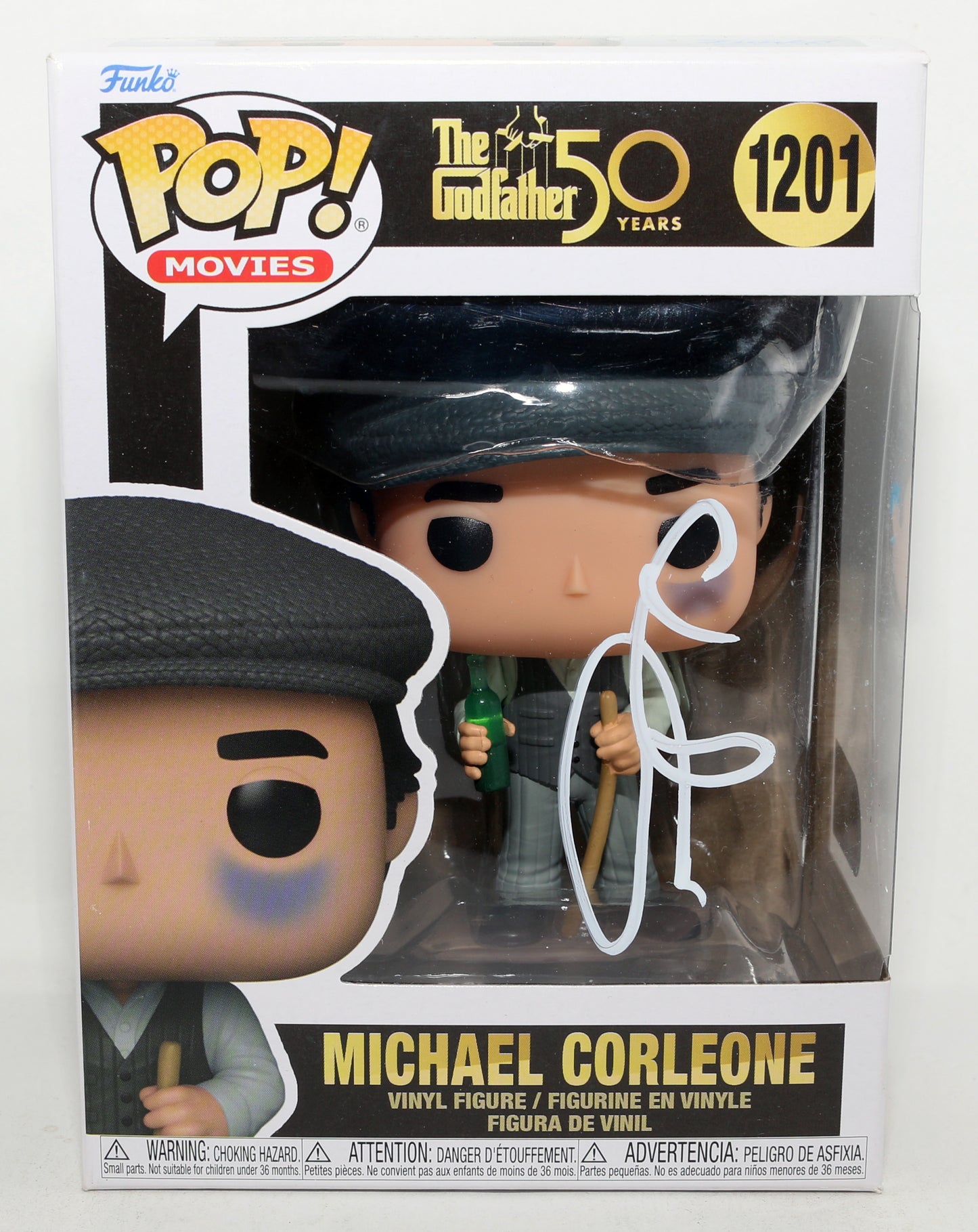 
                  
                    Al Pacino as Michael Corleone in The Godfather (SWAU) Signed Funko POP! #1201
                  
                