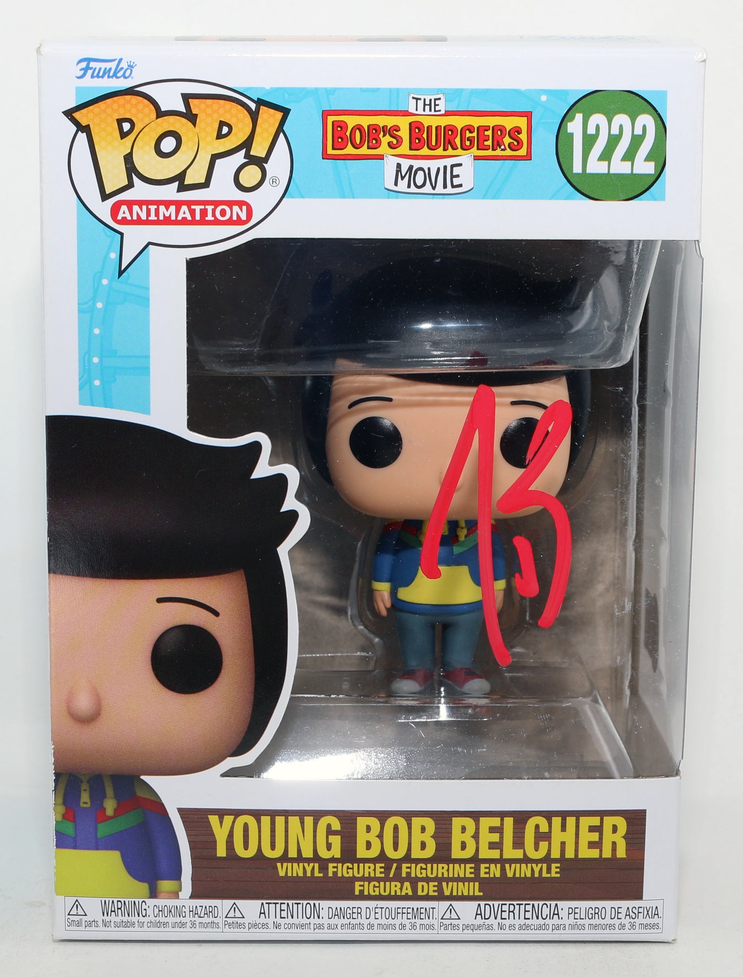 
                  
                    H. Jon Benjamin as Young Bob Belcher in The Bob's Burgers Movie (Beckett) Signed Funko POP! #1222
                  
                