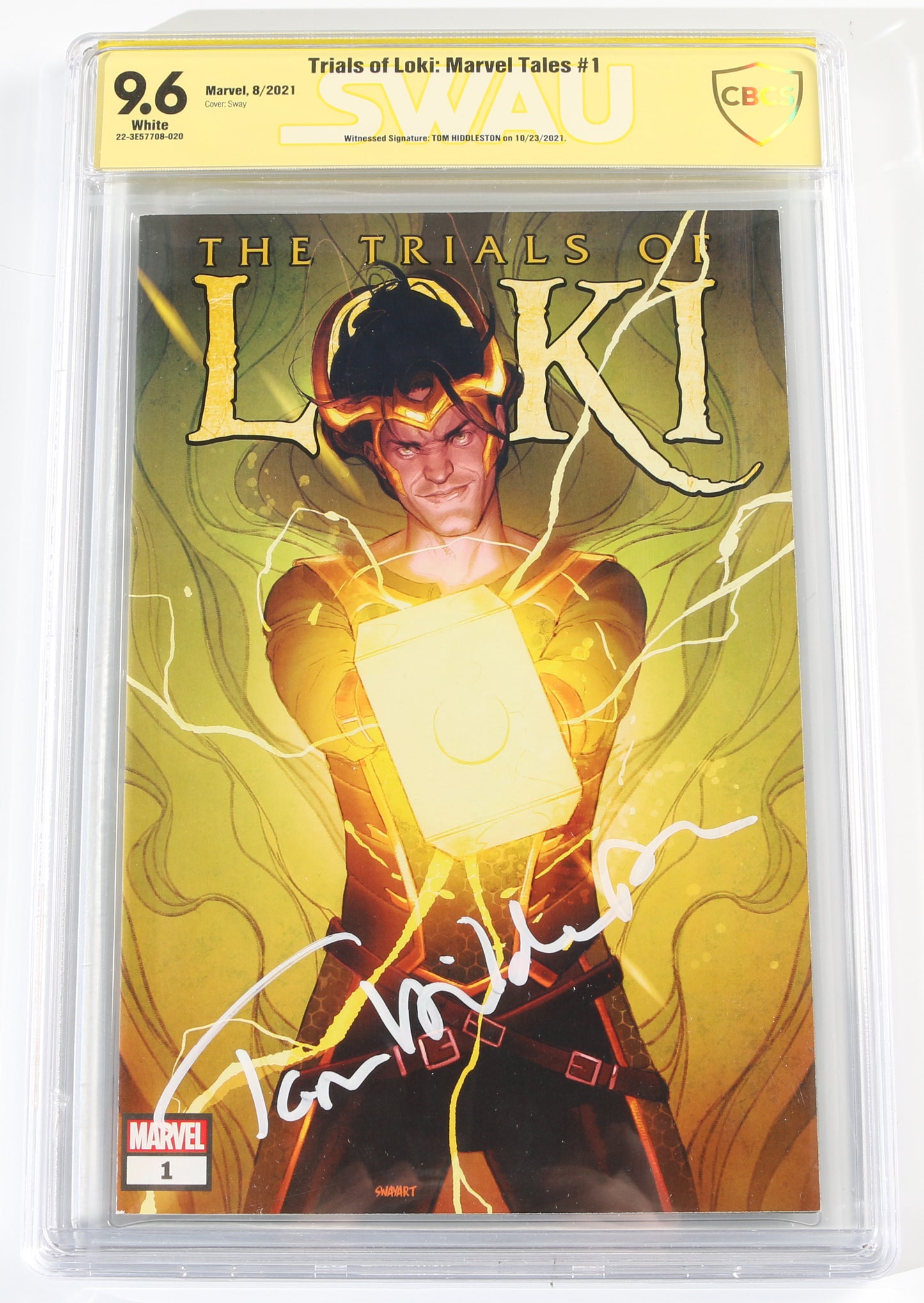 
                  
                    Trials of Loki #1 - Tom Hiddleston as Loki (CBCS Signature Series 9.6) 2021
                  
                