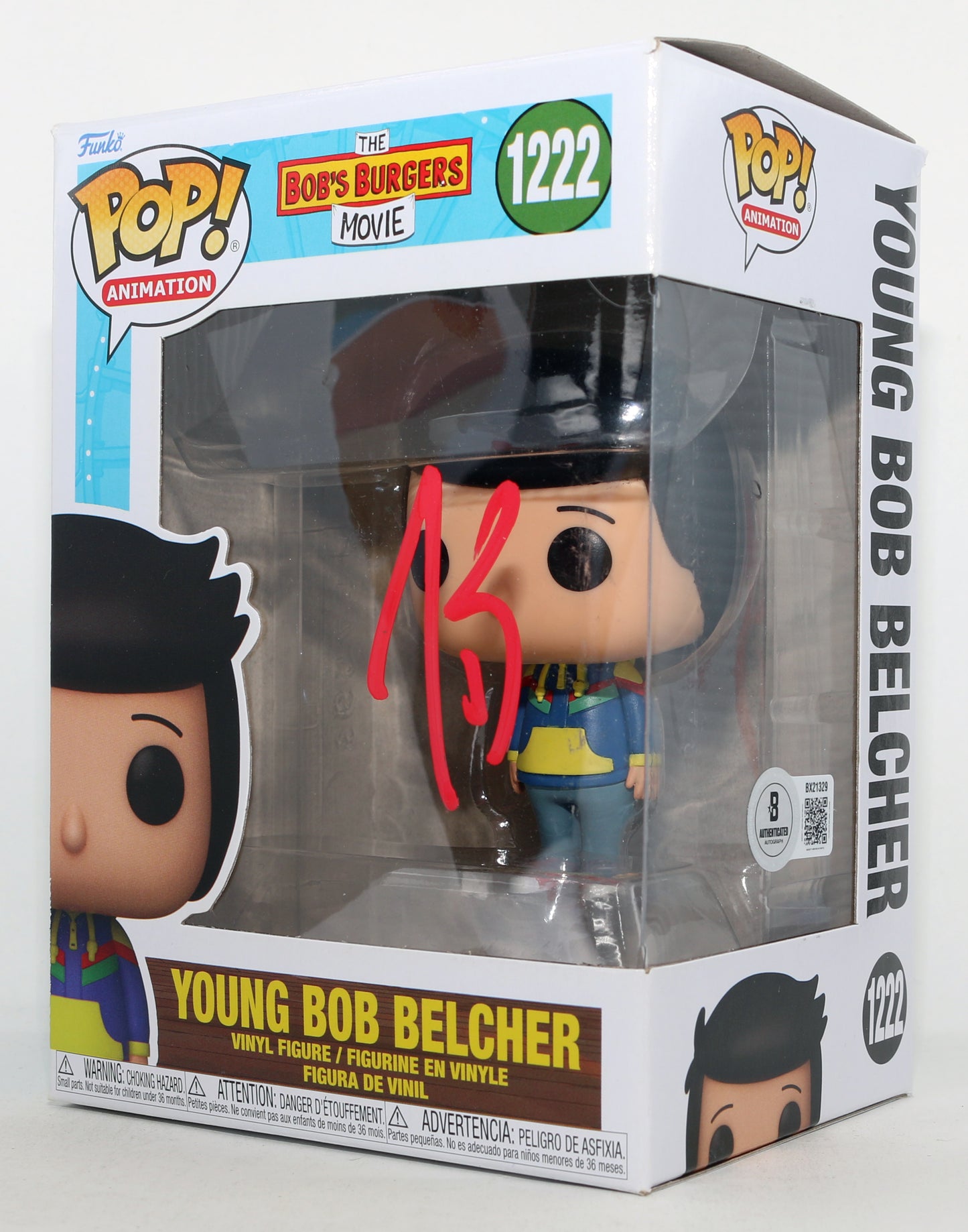 
                  
                    H. Jon Benjamin as Young Bob Belcher in The Bob's Burgers Movie (Beckett) Signed Funko POP! #1222
                  
                