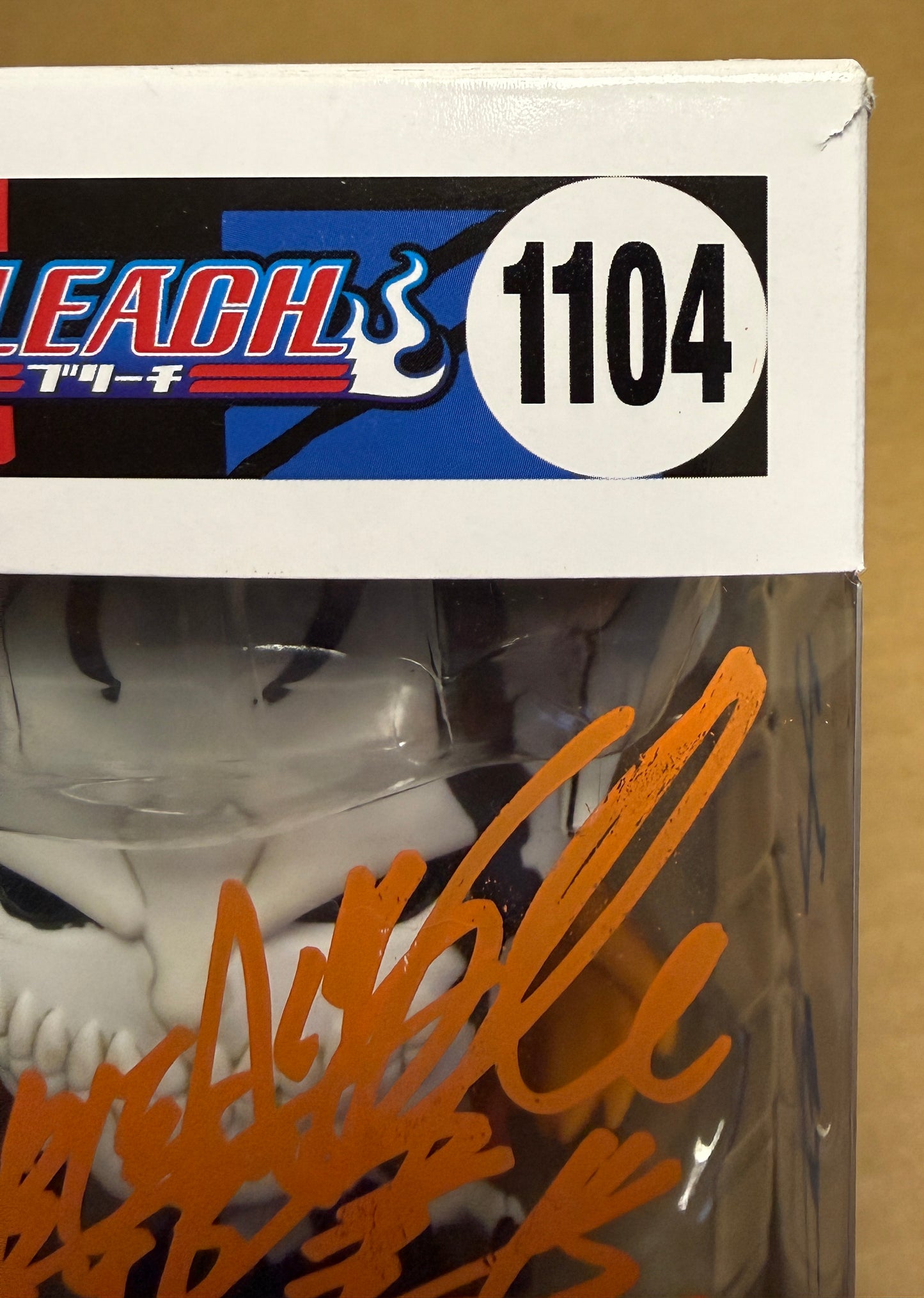
                  
                    Masakazu Morita as Ichigo Kurosaki in Bleach Glow Chase Entertainment Earth Exclusive Limited Edition Signed Funko POP! #1104
                  
                