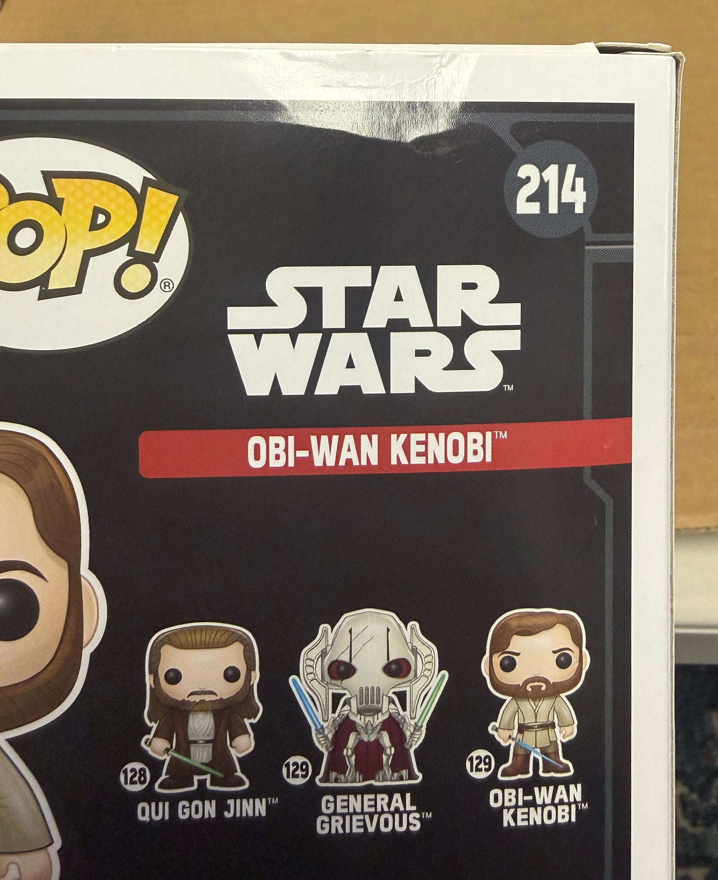 
                  
                    Ewan McGregor as Obi-Wan Kenobi in Star Wars Episode III: Revenge of the Sith Smuggler's Bounty Exclusive (Beckett Witnessed) Signed Funko POP! #214 with Character Name
                  
                