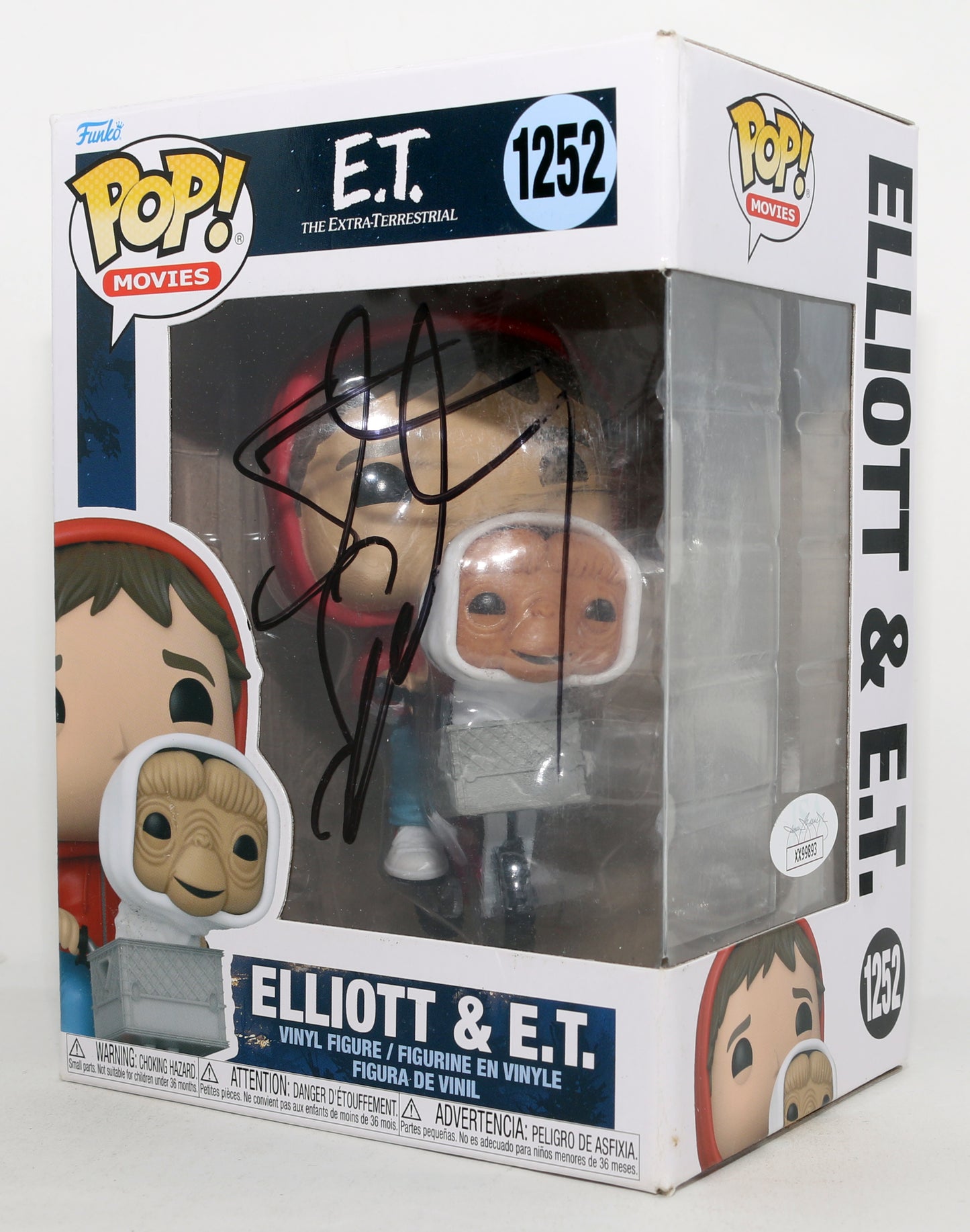 
                  
                    Steven Spielberg Director of E.T The Extra-Terrestrial (JSA) Signed Funko POP! #1252
                  
                