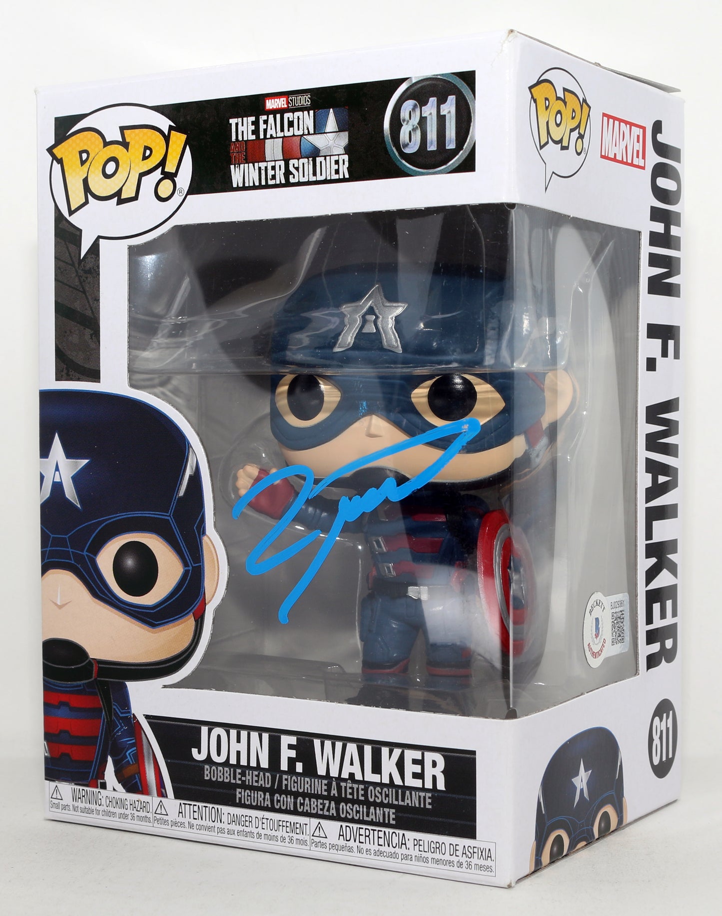 
                  
                    Wyatt Russell as John F. Walker in Thunderbolts* / The New Avengers (Beckett) Signed Funko POP! #811
                  
                