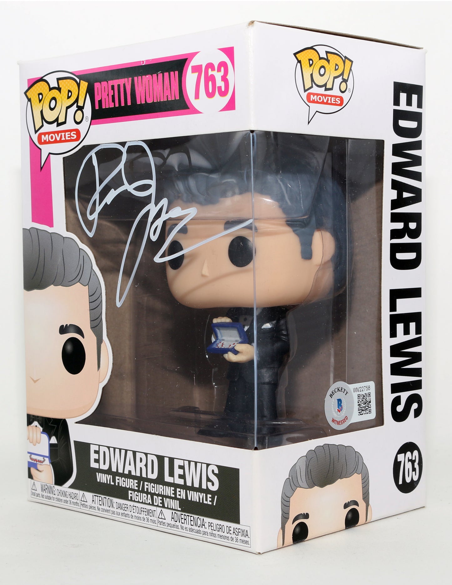 
                  
                    Richard Gere as Edward Lewis in Pretty Woman (Beckett) Signed Funko POP! #763
                  
                
