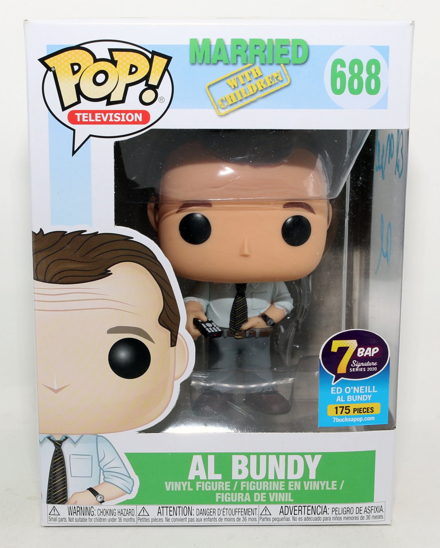 
                  
                    Ed O'Neill as Al Bundy in Married with Children 7 BAP Signature Series (JSA) Signed Funko POP! #688 with Character Name
                  
                