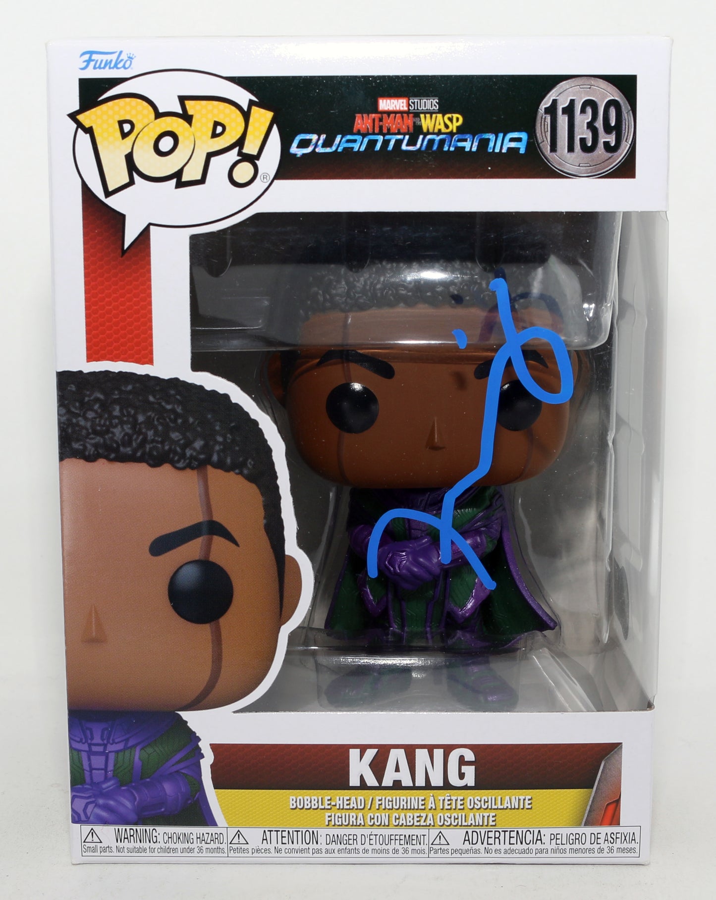 
                  
                    Jonathan Majors as Kang the Conqueror in Ant-Man & The Wasp: Quantumania (Beckett) Signed Funko POP! #1139
                  
                