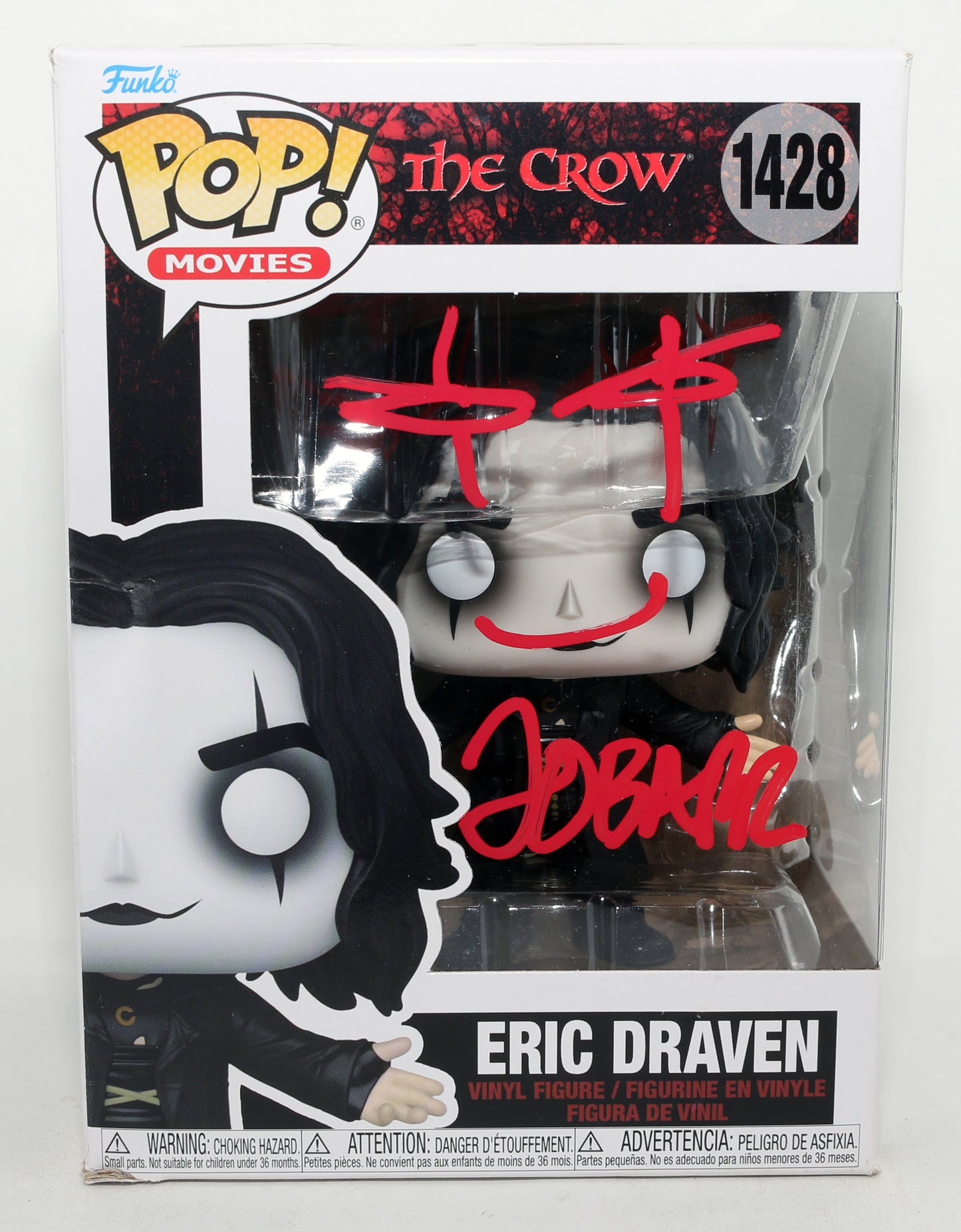 
                  
                    James O'Barr Creator of The Crow (JSA) Signed Funko POP! #1428 with Remark
                  
                
