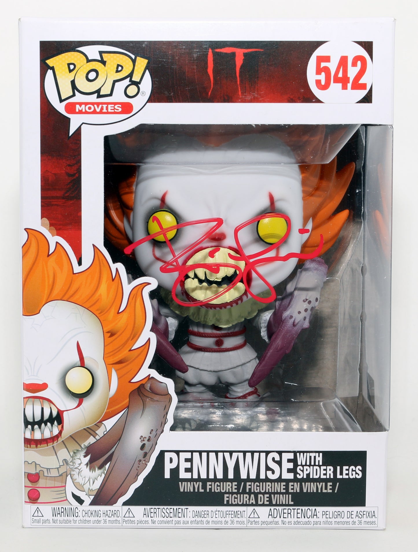 
                  
                    Bill Skarsgård as Pennywise in It (Celebrity Authentics) Signed Funko POP! #542
                  
                