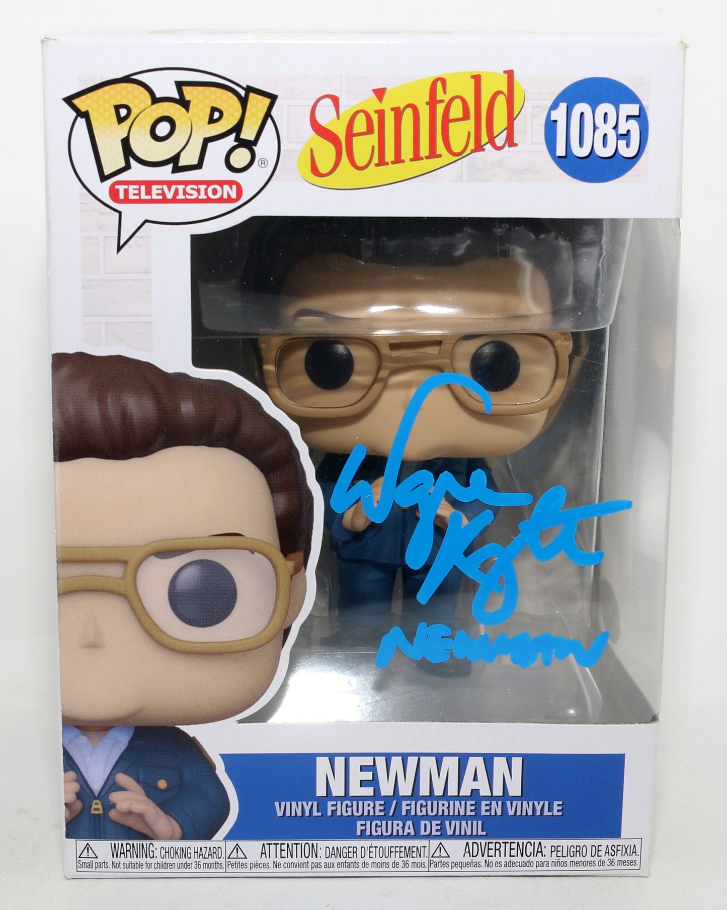 
                  
                    Wayne Knight as Newman in Seinfeld (JSA) Signed Funko POP! #1085 with Character Name
                  
                