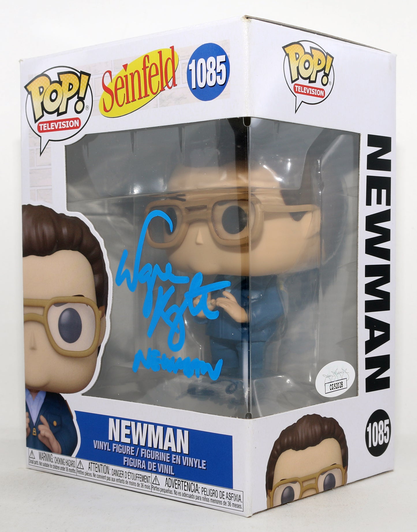 
                  
                    Wayne Knight as Newman in Seinfeld (JSA) Signed Funko POP! #1085 with Character Name
                  
                
