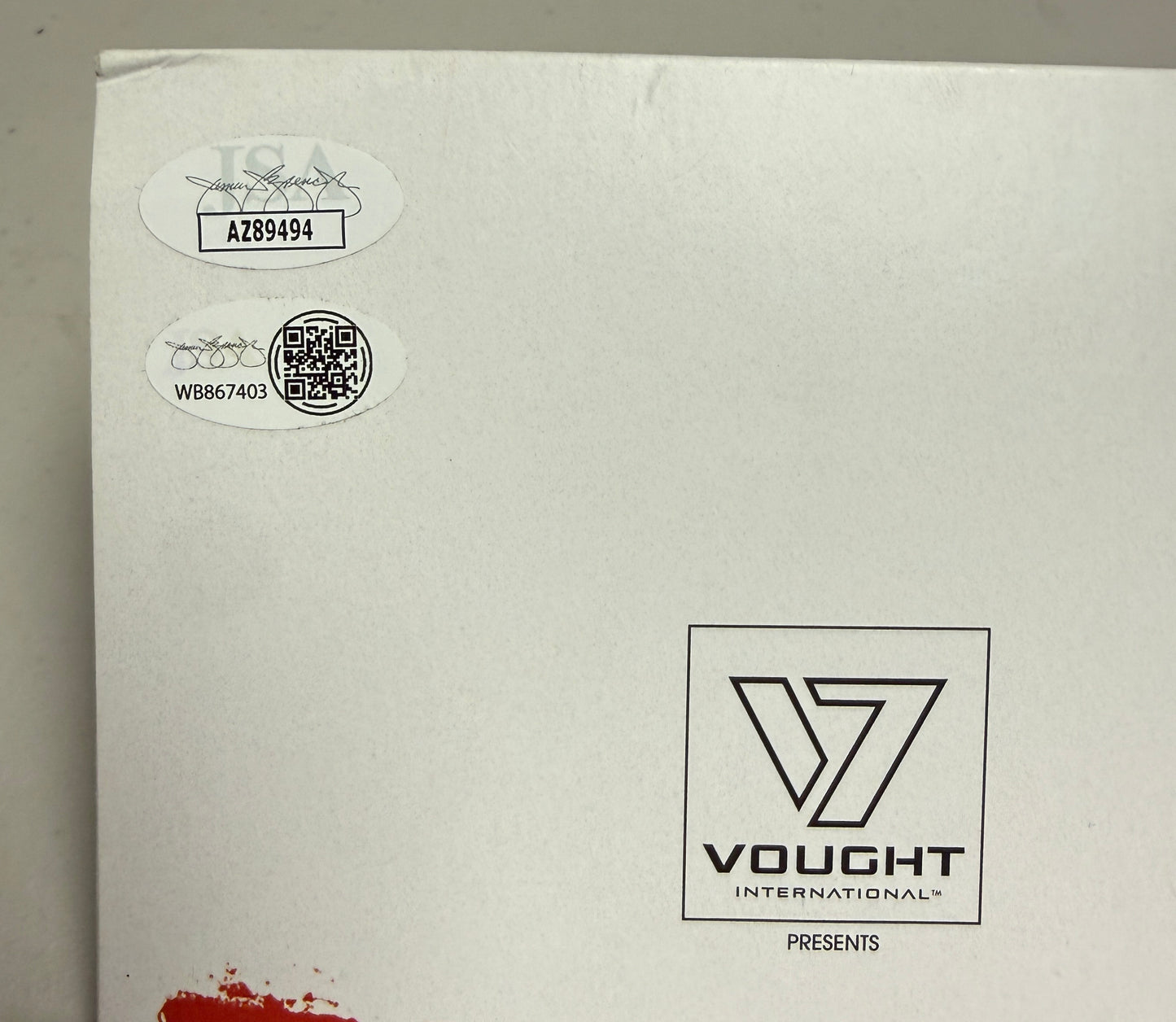 
                  
                    The Boys: The Seven MONDO 12" Vinyl Record (JSA) Cast Signed by Antony Starr, Karl Urban, Jack Quaid, Erin Moriarty, Nathan Mitchell, Dominique McElligott, Colby Minifie, Valorie Curry, & Shantel VanSanten
                  
                
