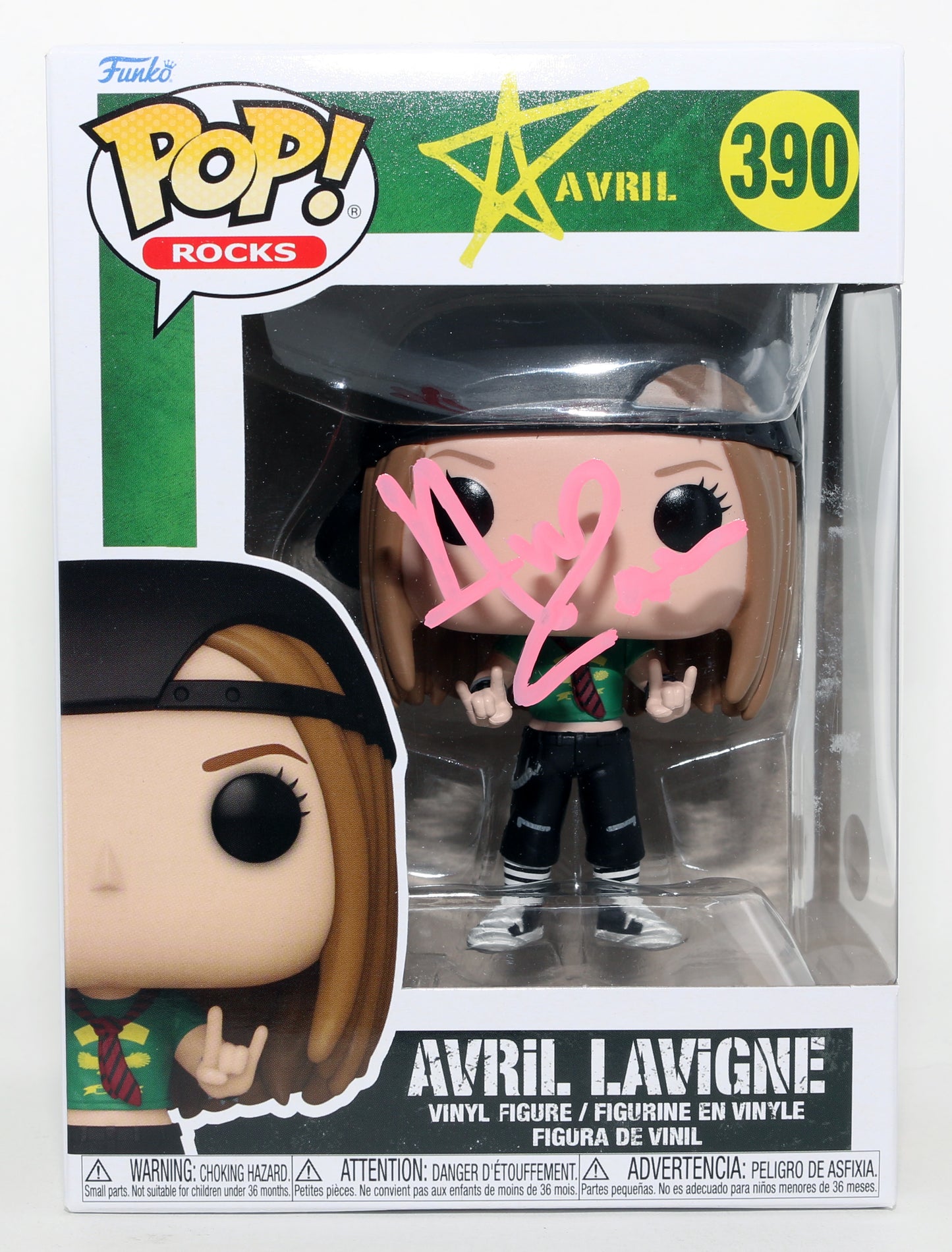 
                  
                    Avril Lavigne Singer & Songwriter (JSA) Signed Funko POP! #390
                  
                