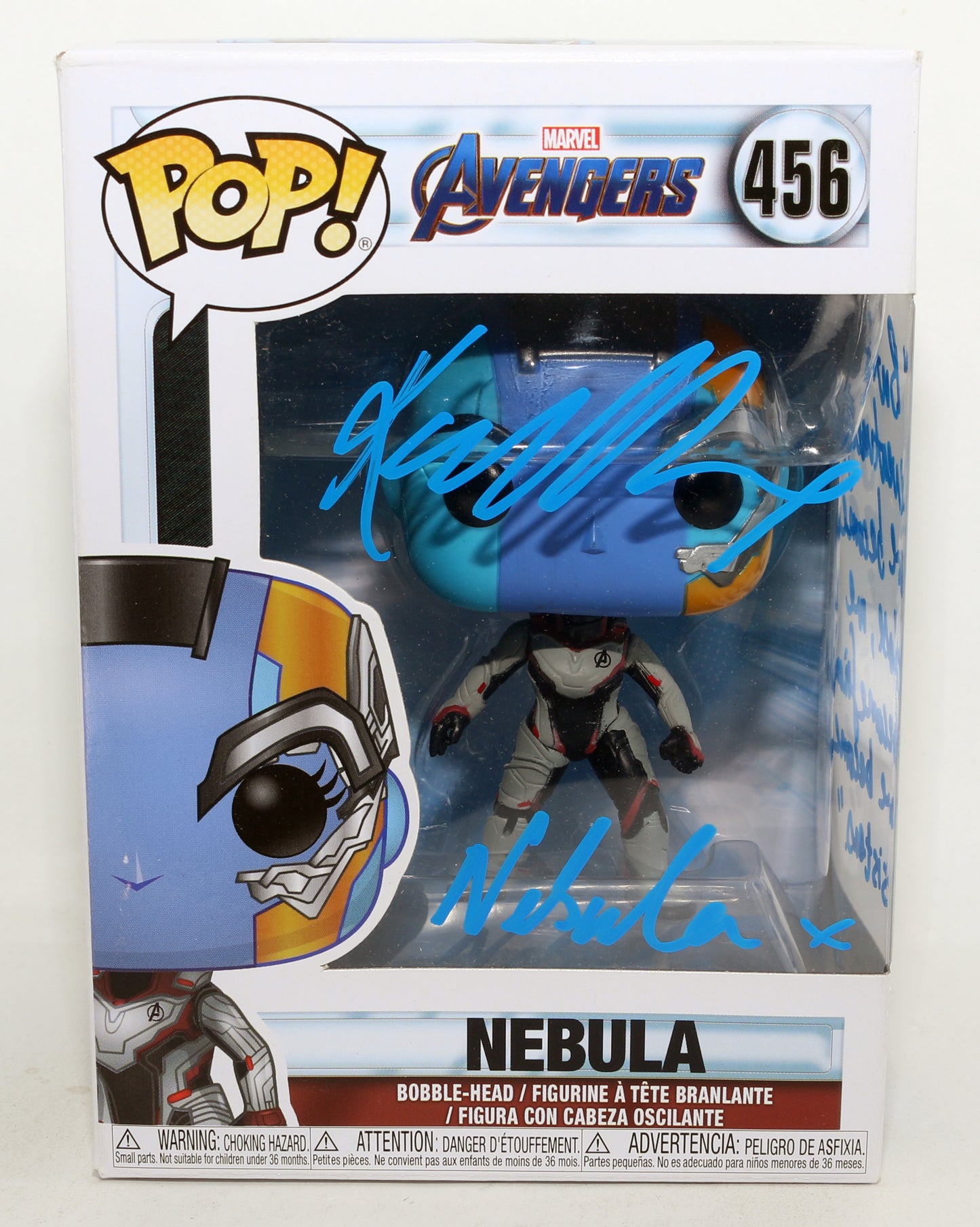 
                  
                    Karen Gillan as Nebula in Avengers: Endgame (SWAU) Signed Funko POP! #456 with Character Name & Quote
                  
                