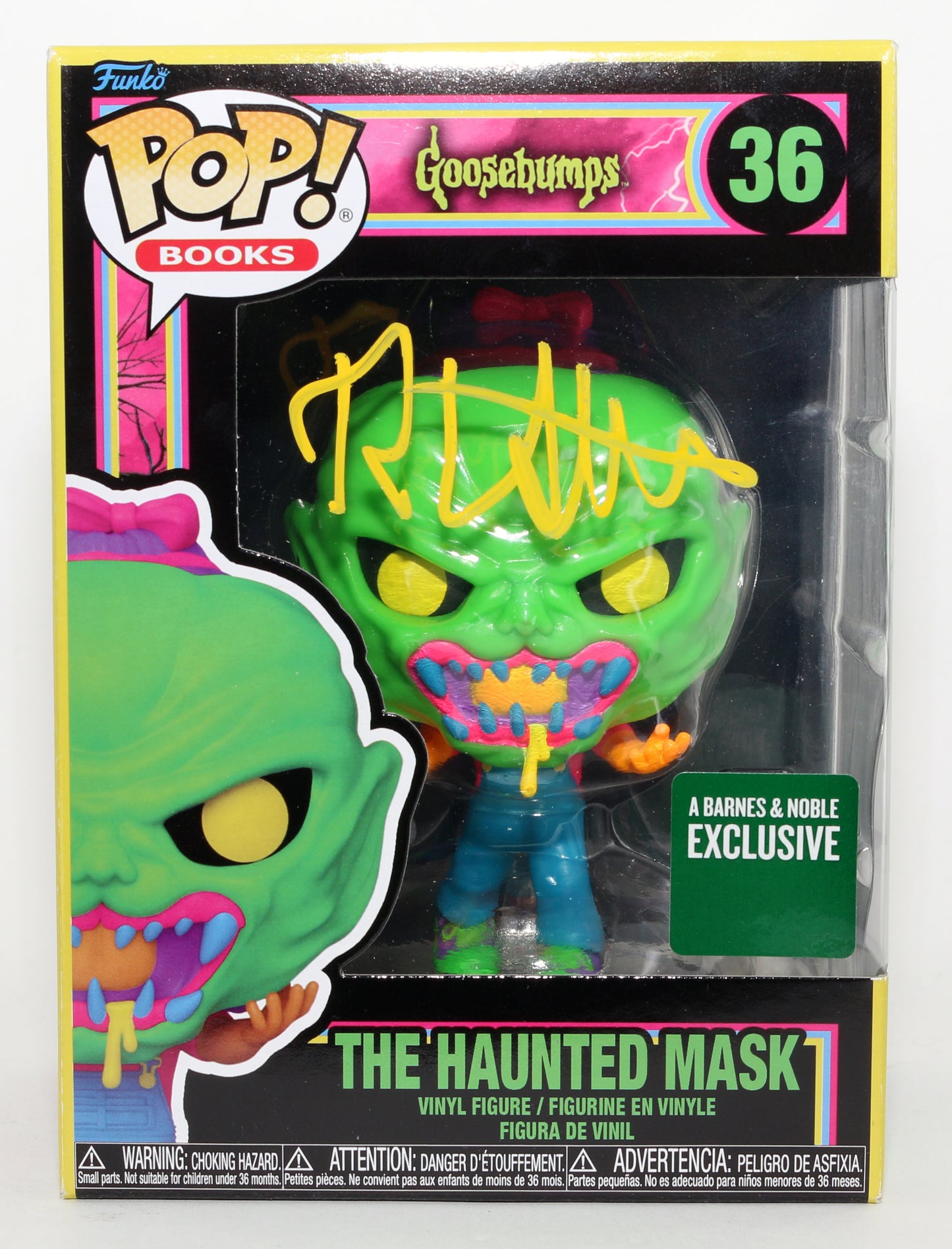 
                  
                    R.L. Stine Author of Goosebumps & Fear Street Book Series Barnes & Noble Exclusive (Beckett) Signed Funko POP! #36
                  
                