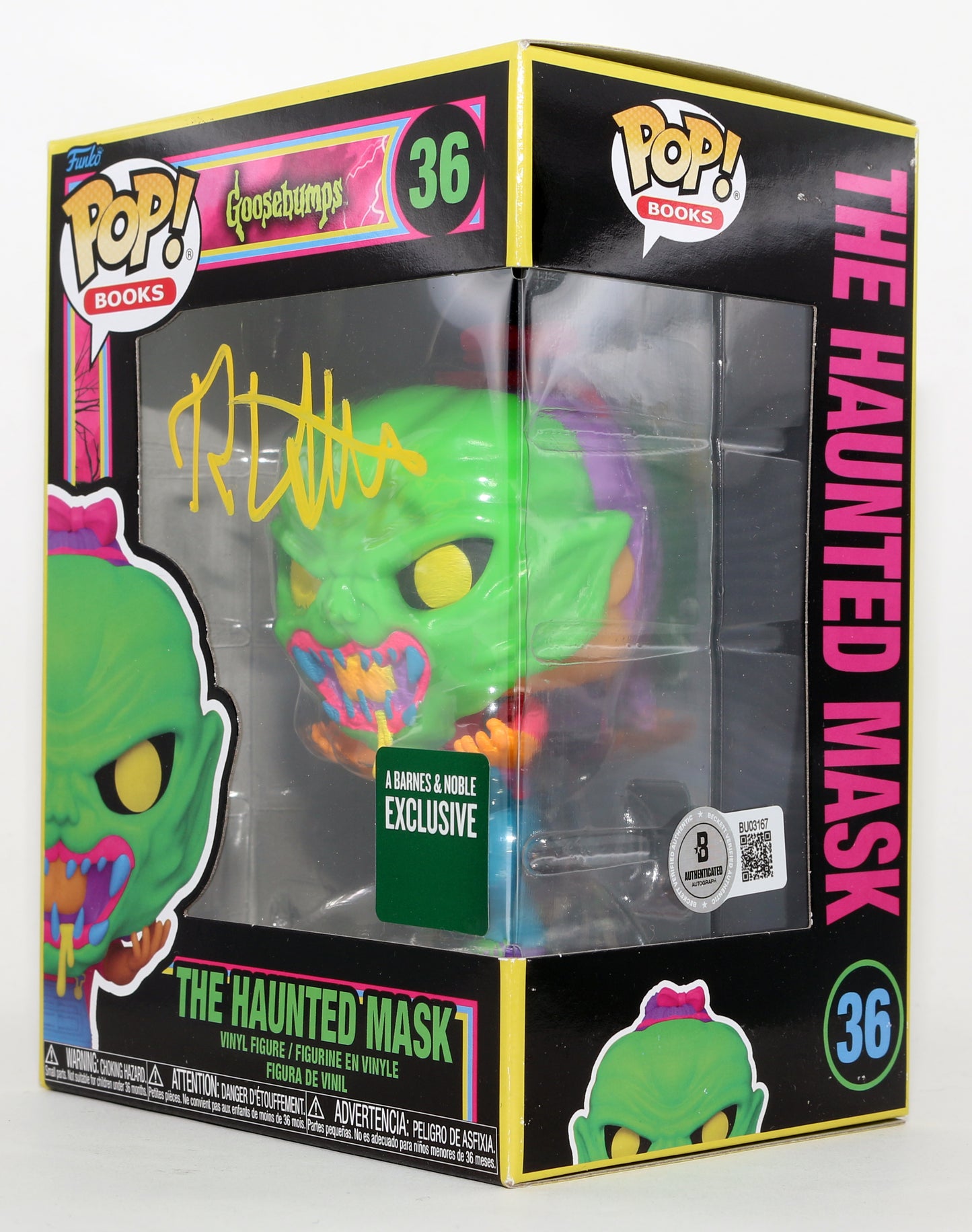 
                  
                    R.L. Stine Author of Goosebumps & Fear Street Book Series Barnes & Noble Exclusive (Beckett) Signed Funko POP! #36
                  
                