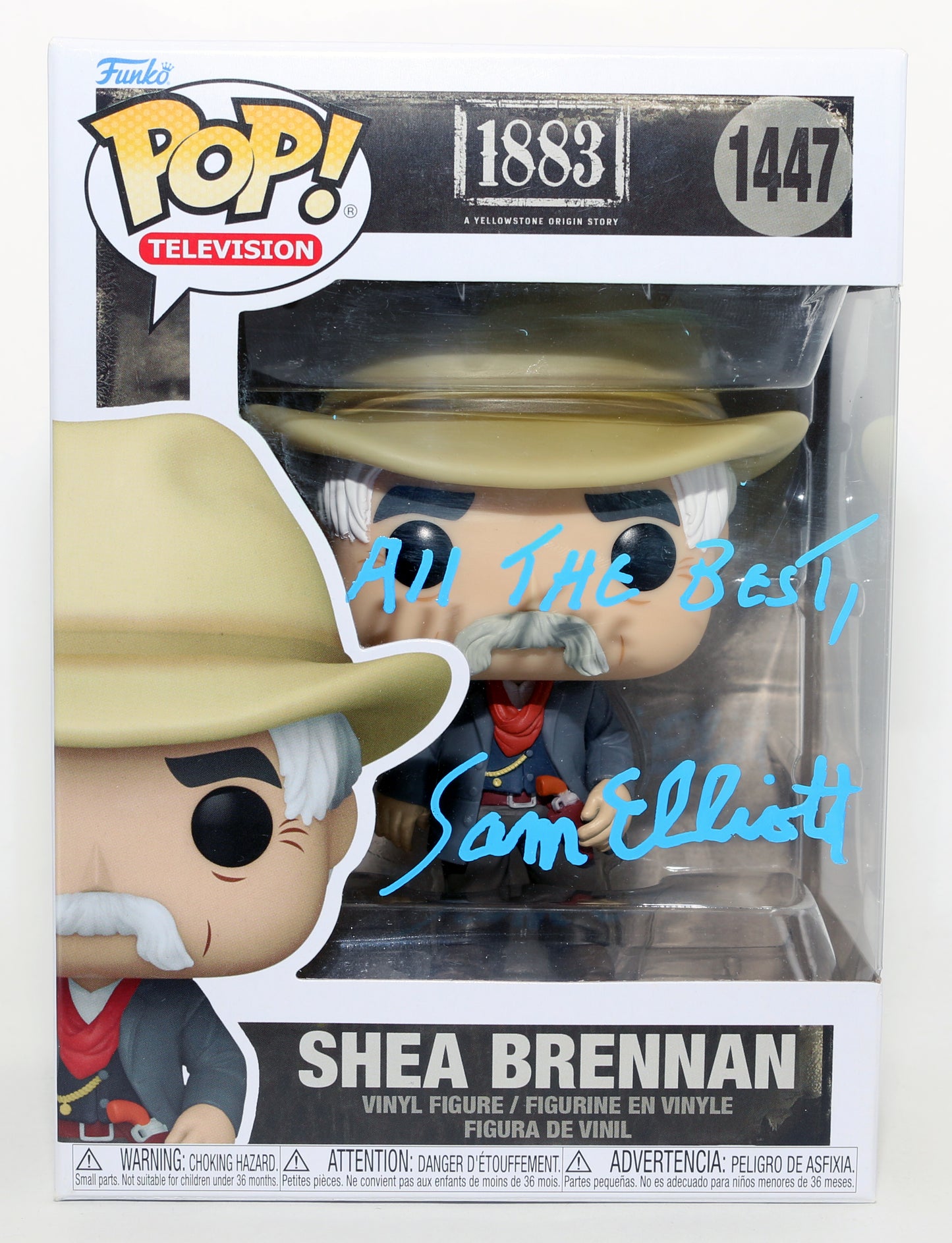 
                  
                    Sam Elliott as Shea Brennan in 1883 Signed Funko POP! #1447
                  
                