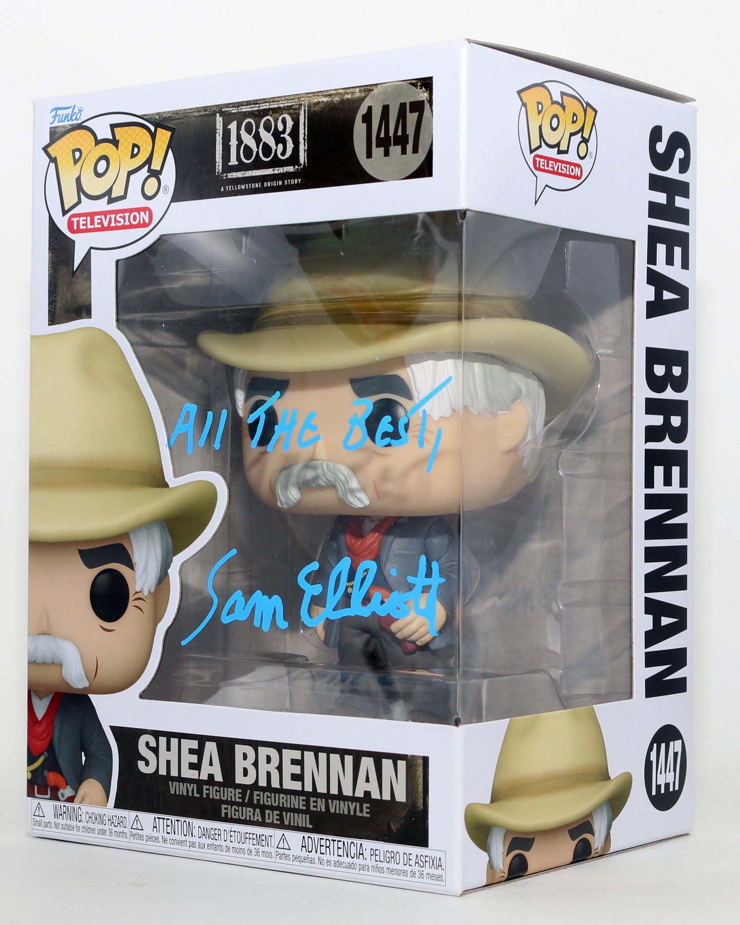 
                  
                    Sam Elliott as Shea Brennan in 1883 Signed Funko POP! #1447
                  
                
