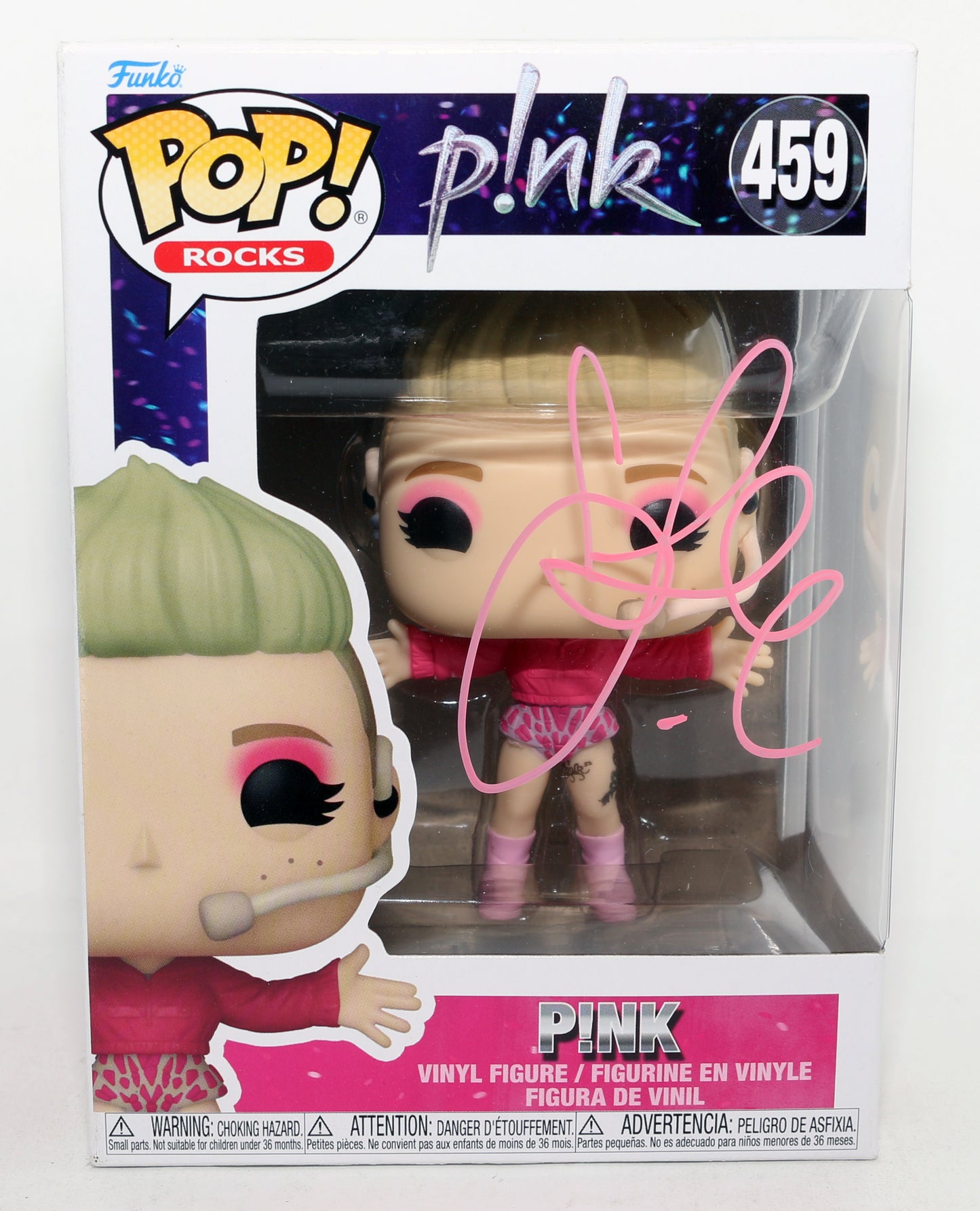 
                  
                    Pink [P!NK] Singer & Songwriter Signed Funko POP! #459
                  
                