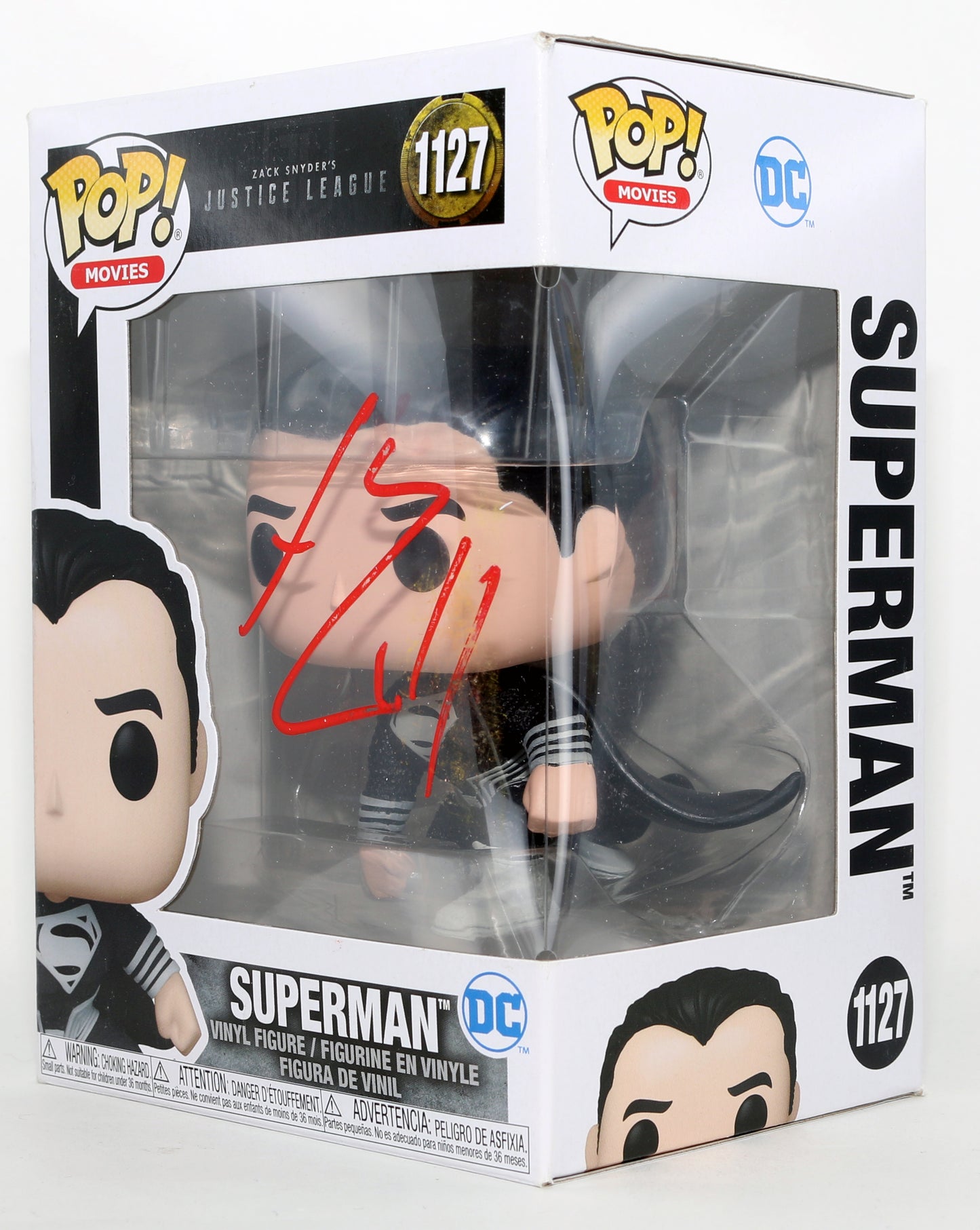 
                  
                    Henry Cavill as Superman in Justice League Signed Funko POP! #1127
                  
                