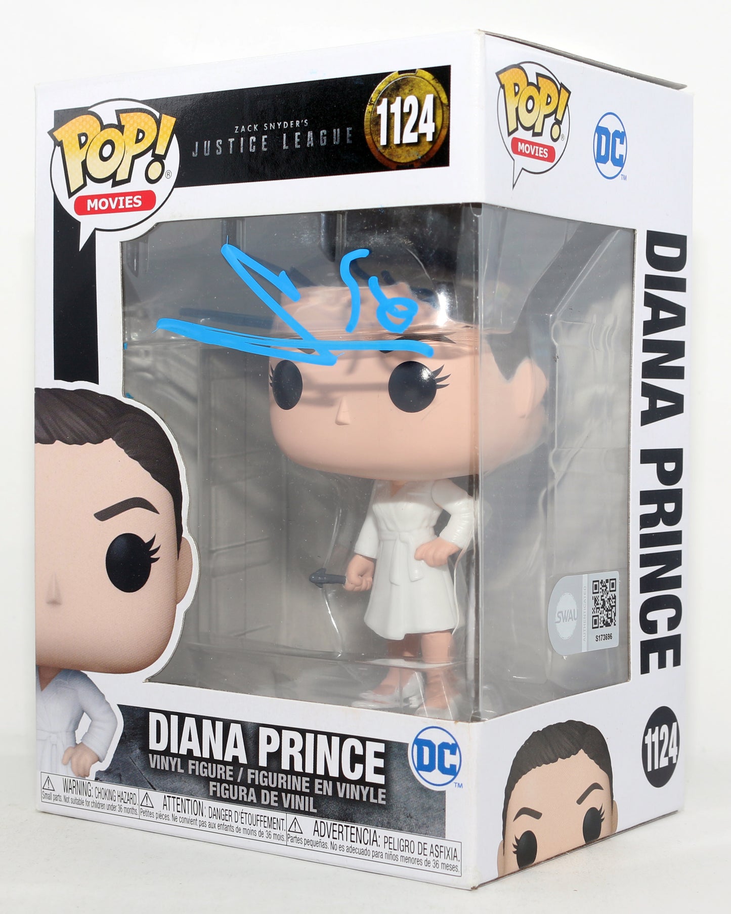 
                  
                    Gal Gadot as Diana Prince in Zack Snyder's Justice League (SWAU) Signed Funko POP! #1124
                  
                