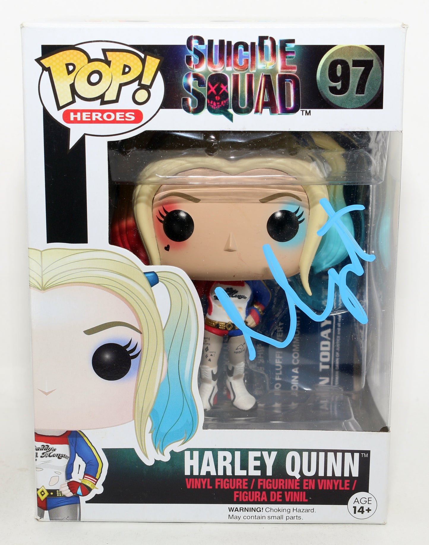 
                  
                    Margot Robbie as Harley Quinn in Suicide Squad Signed Funko POP! #97
                  
                