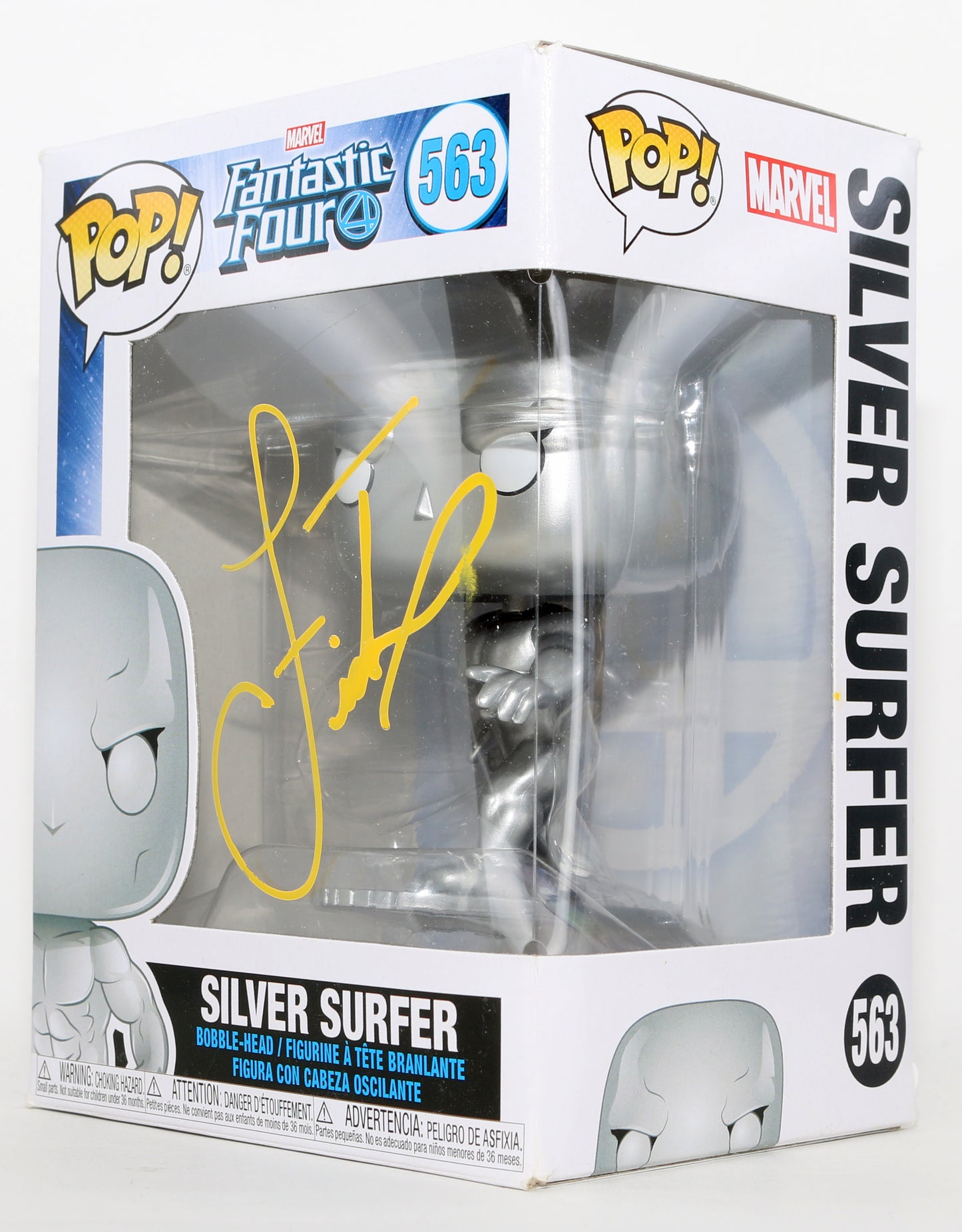 
                  
                    Laurence Fishburne as Silver Surfer in Fantastic Four: Rise of the Silver Surfer Signed Funko POP! #563
                  
                