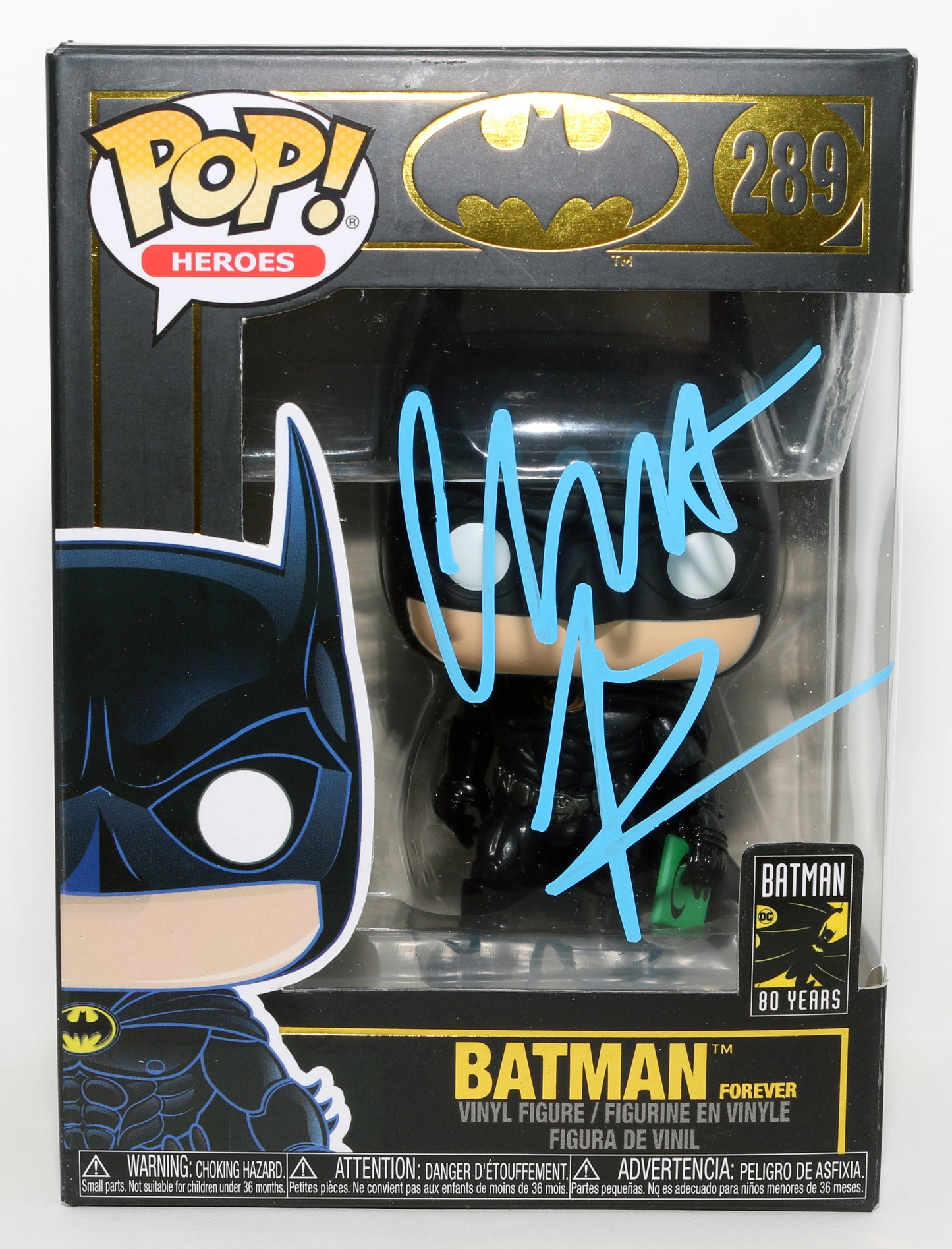 
                  
                    Christian Bale as Batman in Christopher Nolan's The Dark Knight Trilogy Signed Funko POP! #289
                  
                